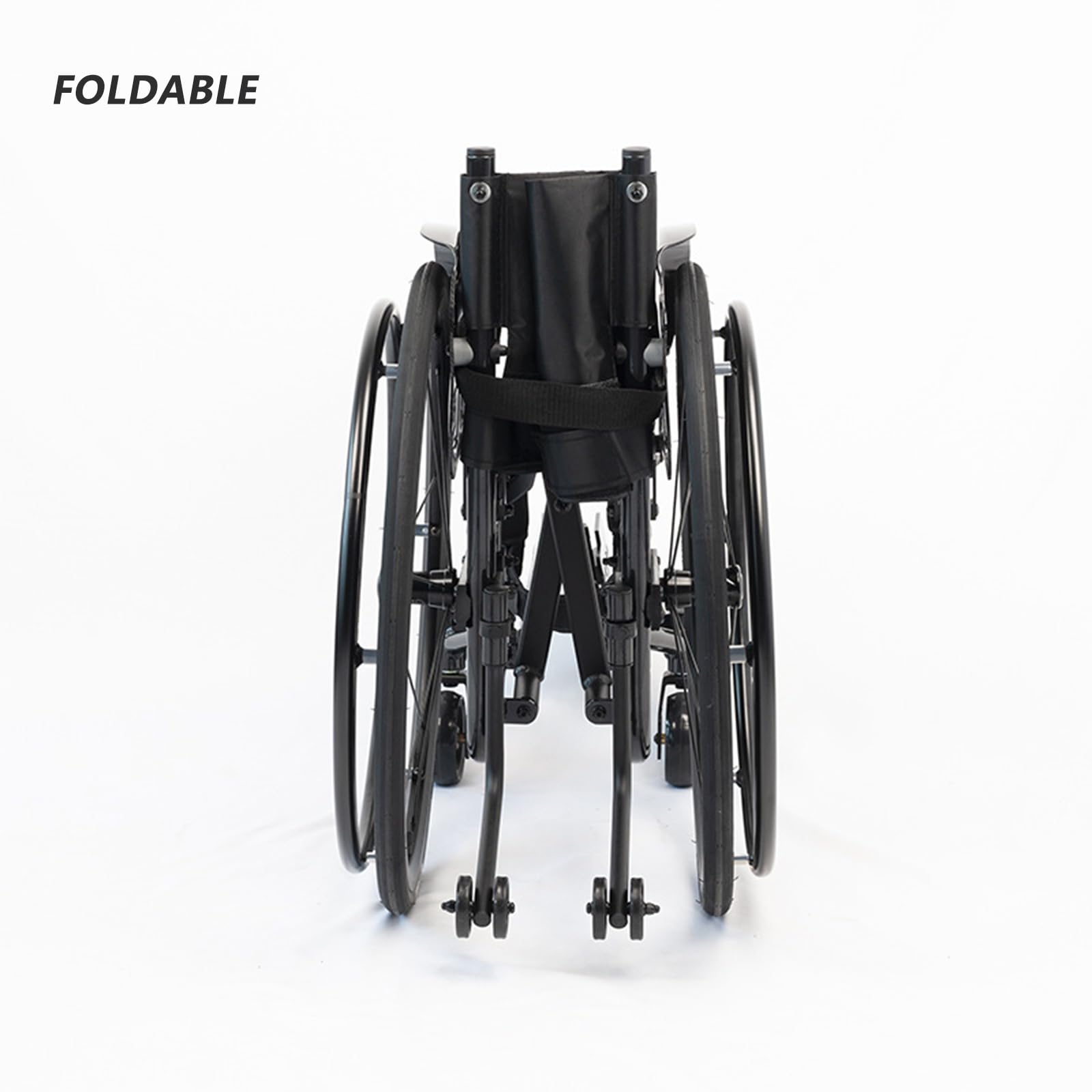 Sedia A Rotelle,sedia A Rotelle Sportiva,sedia A Rotelle Pieghevole,sedia A Rotelle Durevole,sedia A Rotelle Per Adulti,sedie A Rotelle Da Trasporto,sedia Da Trasferimento Comoda,con Freni A Mano(Size