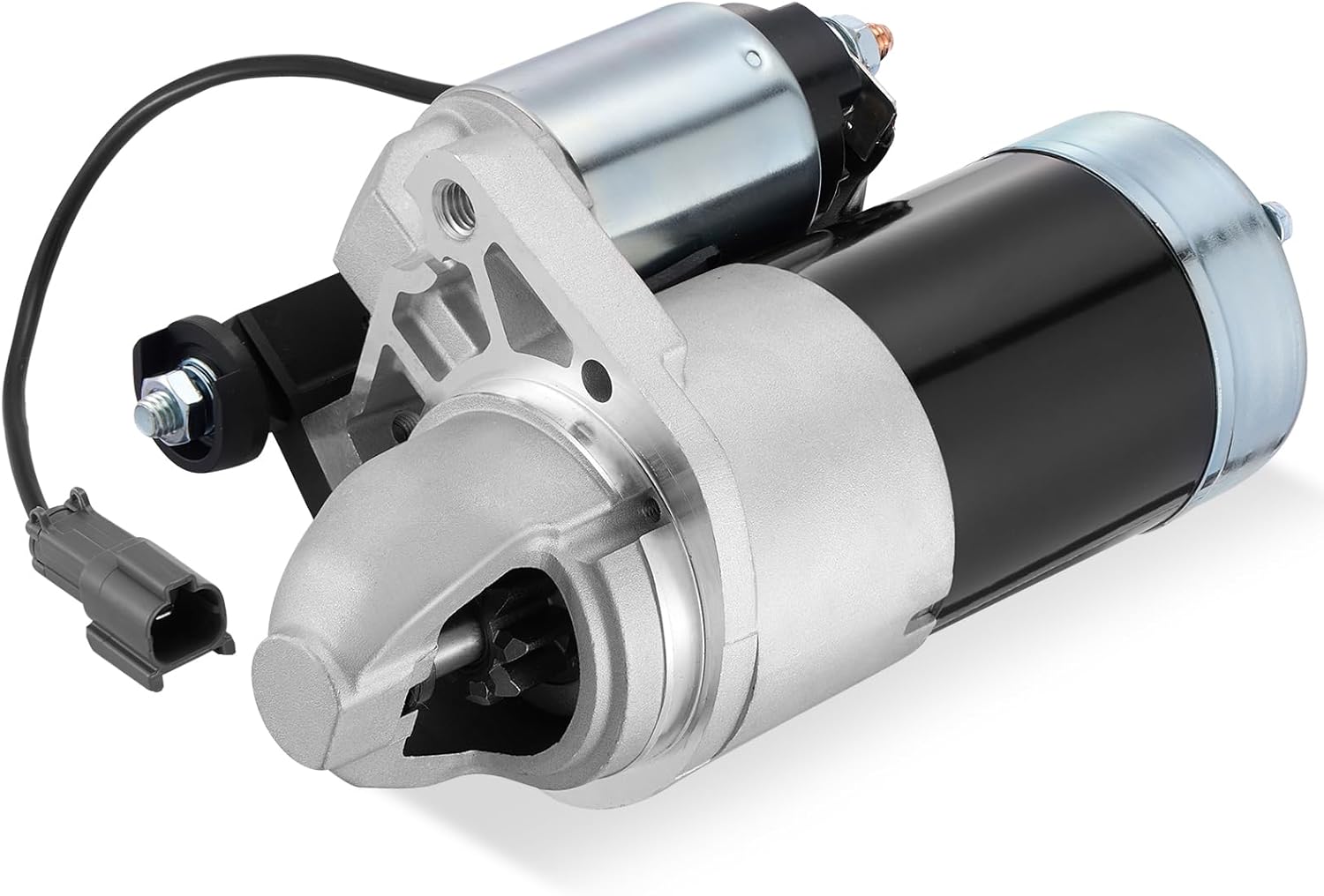 19068 Starter Motor Compatible with Infiniti FX50 M56 Q70 Q70L QX80 5.6L V8; 12V 2.0KW 9T Starter Compatible with Nissan Armada NV2500 NV3500 Titan XD for M001T30671 M001T30671ZCKD