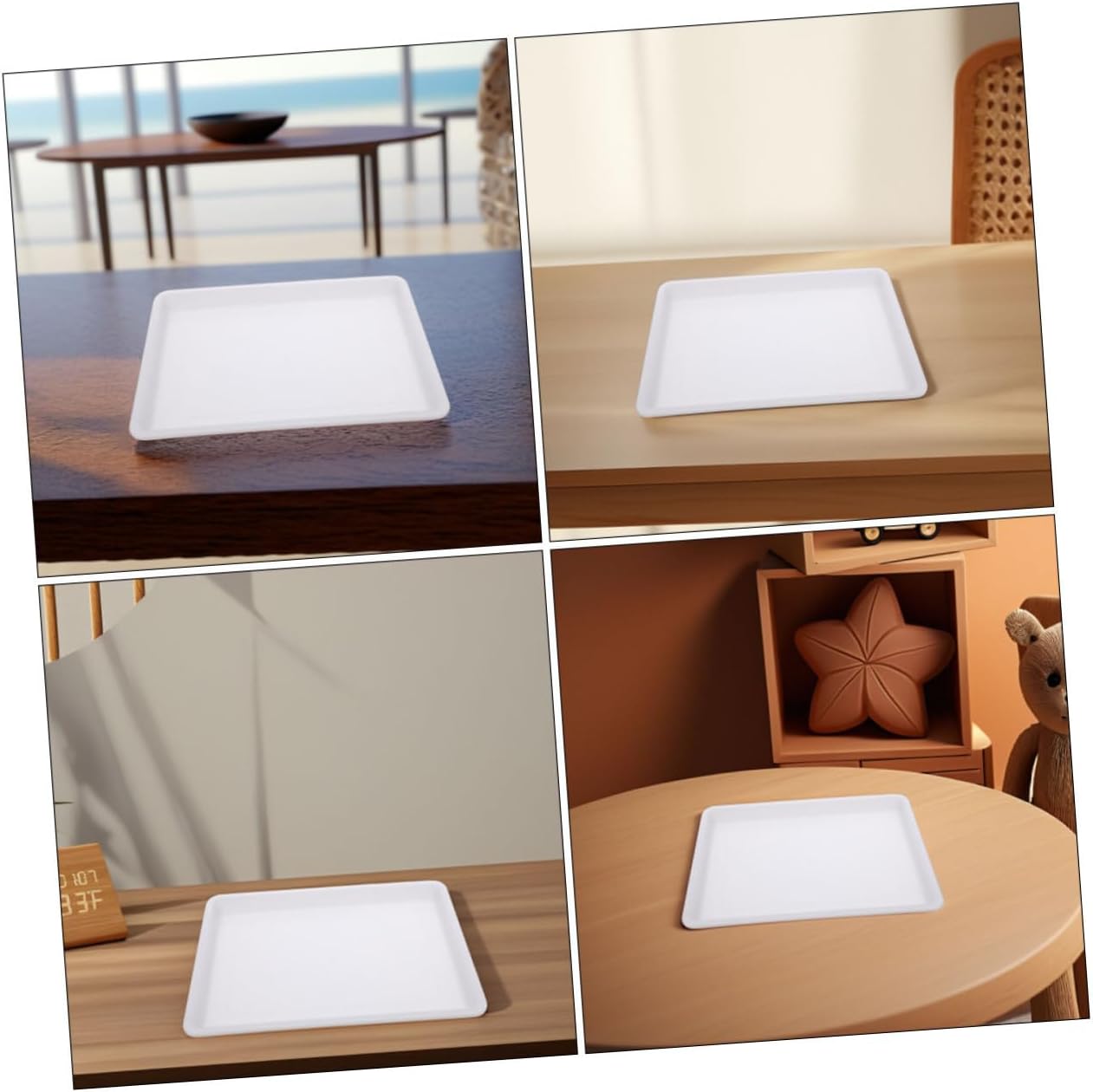 Hemoton Plastic Tray for Paint Storage and Organization Stackable Art Palette for Watercolor Mixing Easy Maintenance and Efficient Crafting