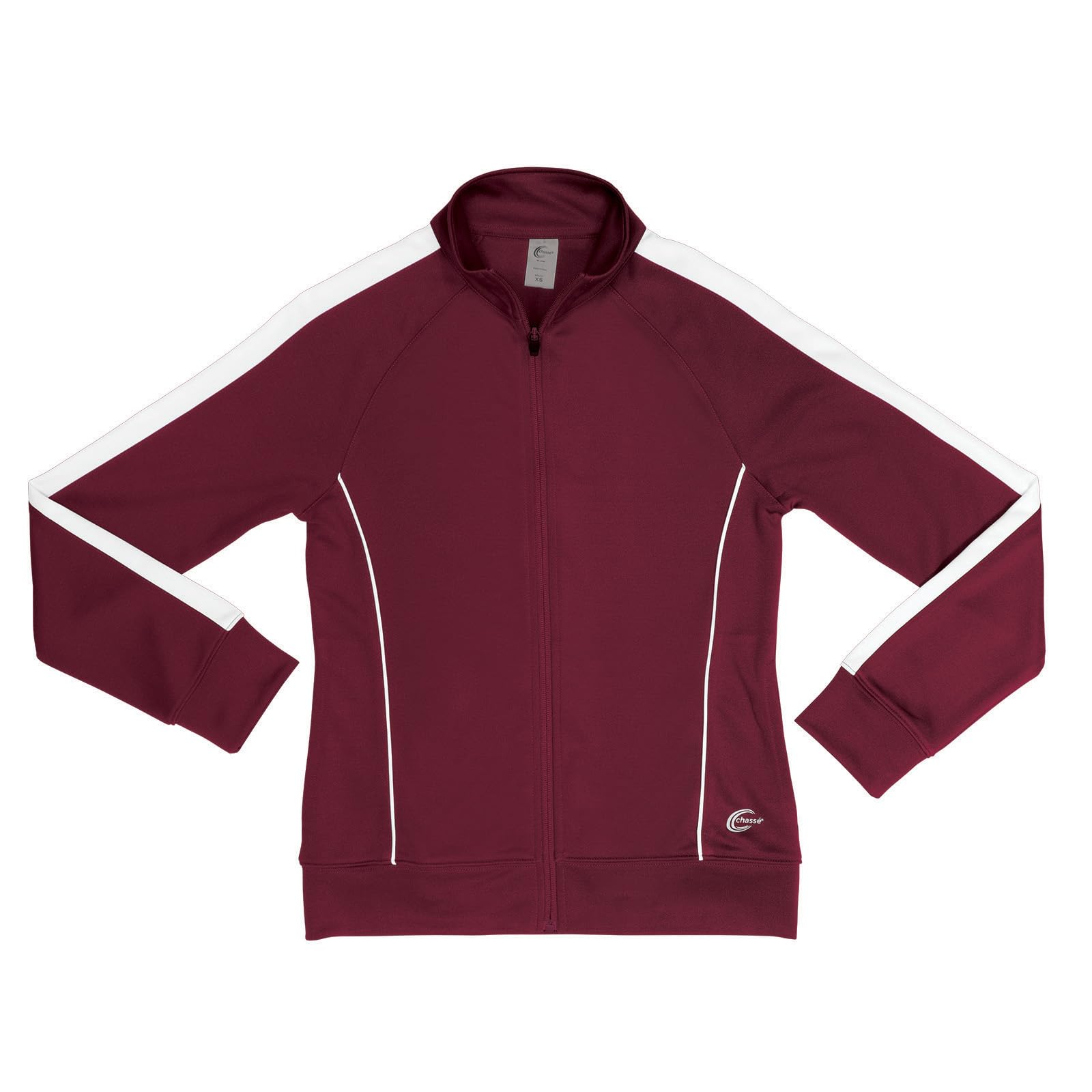 chassé Advantage Warmup Jacket (Youth Sizes) (Maroon, YL)