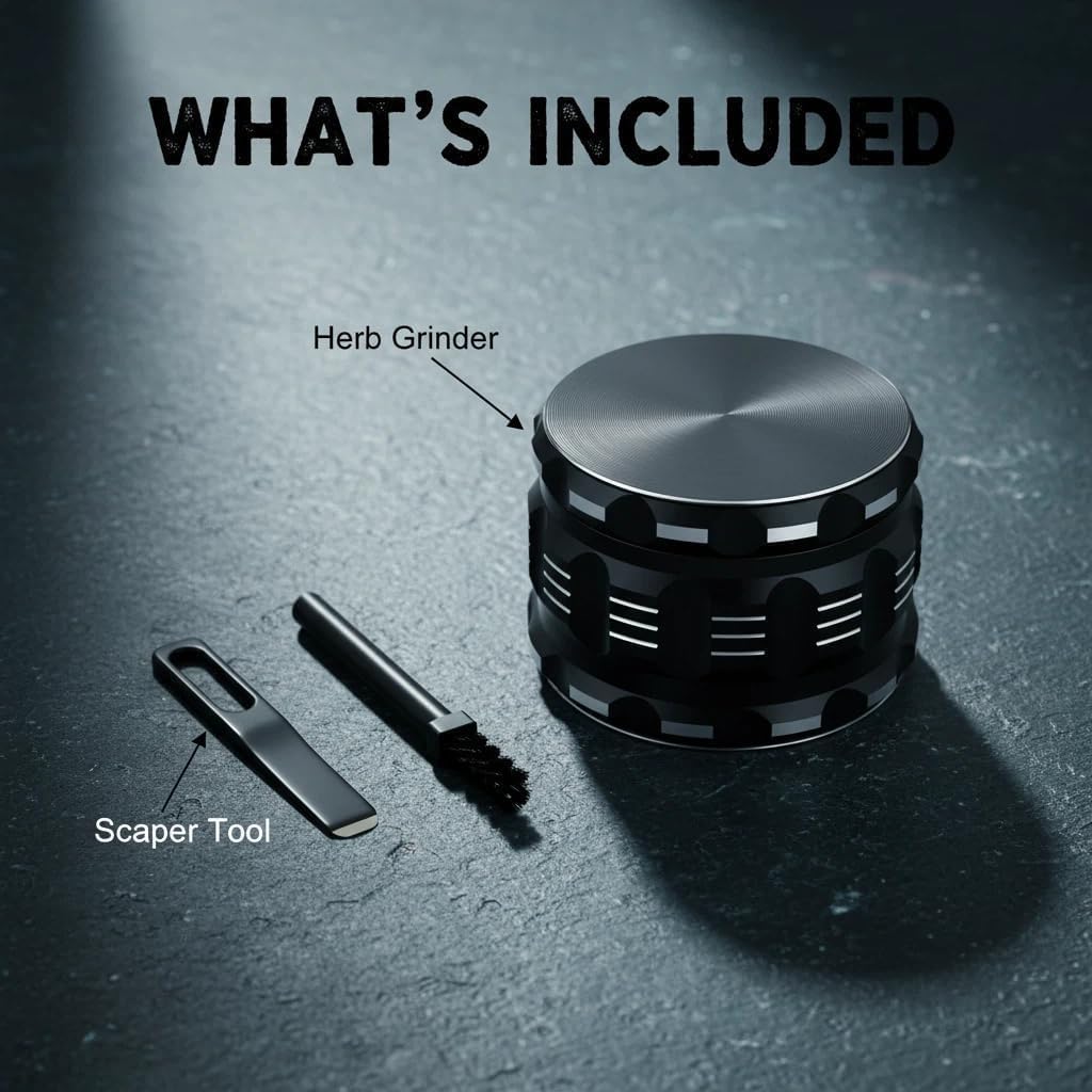 2.5" Stainless Steel Spice Grinder for Kitchen Cooking & Seasoning, Easy to Use and Clean