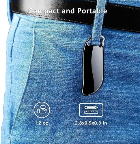 Image of 16GB Digital Voice Recorder (Dictaphone),Rechargeable USB and 30 Hours Recording, Digital Audio and MP3 Player,for to use Meetings /interviews /lectures /Class(Black) (White)
