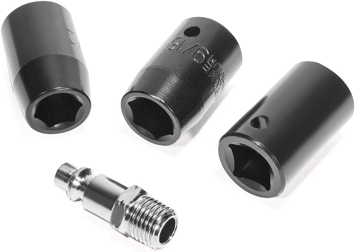 Nеw Prоduсt Stark Heavy Duty 1/2 Square Drive Air Impact Wrench Extended Anvil Pneumatic Tool with Socket Set