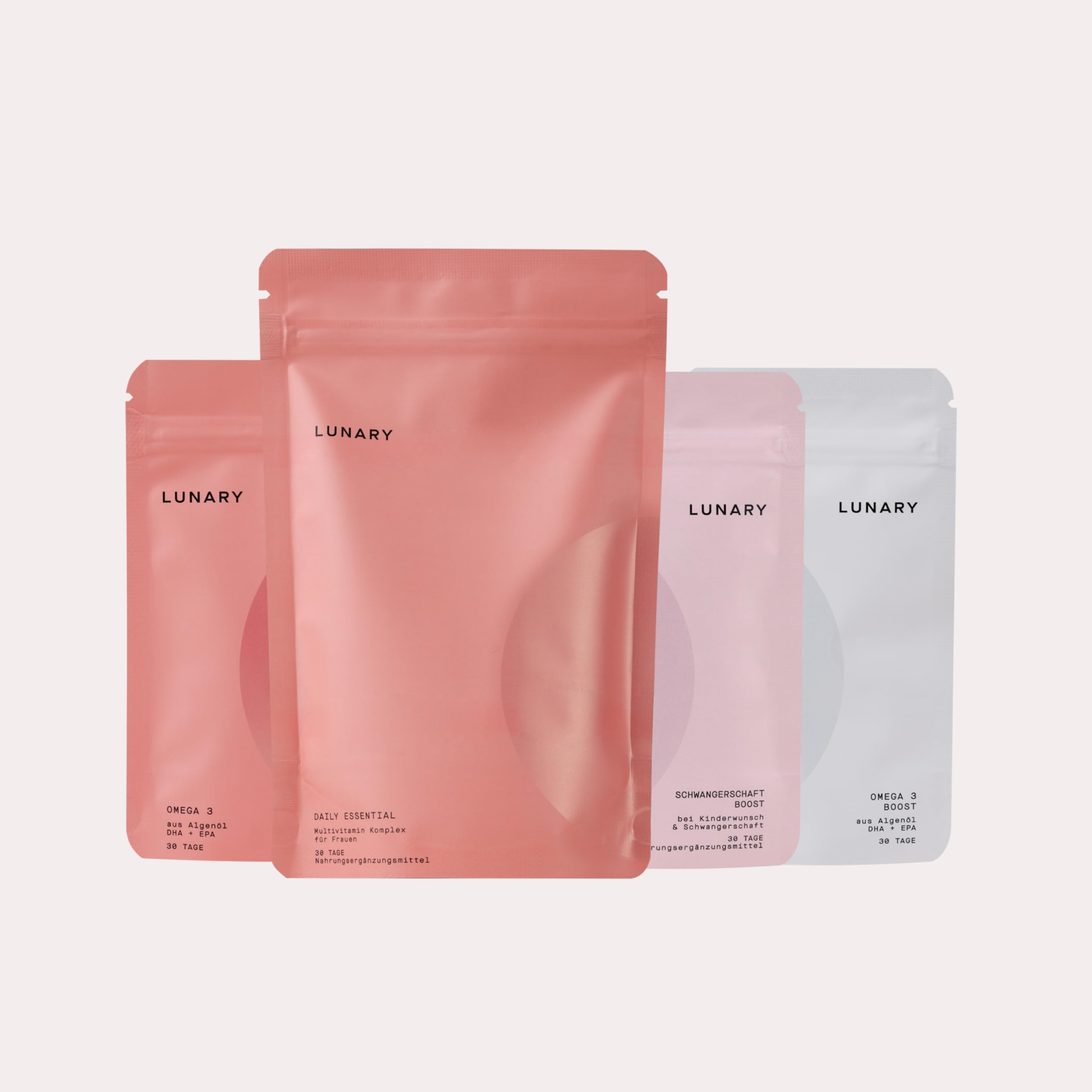 LUNARY Schwangerschaft Set | Folsäure Schwangerschaft & Omega 3