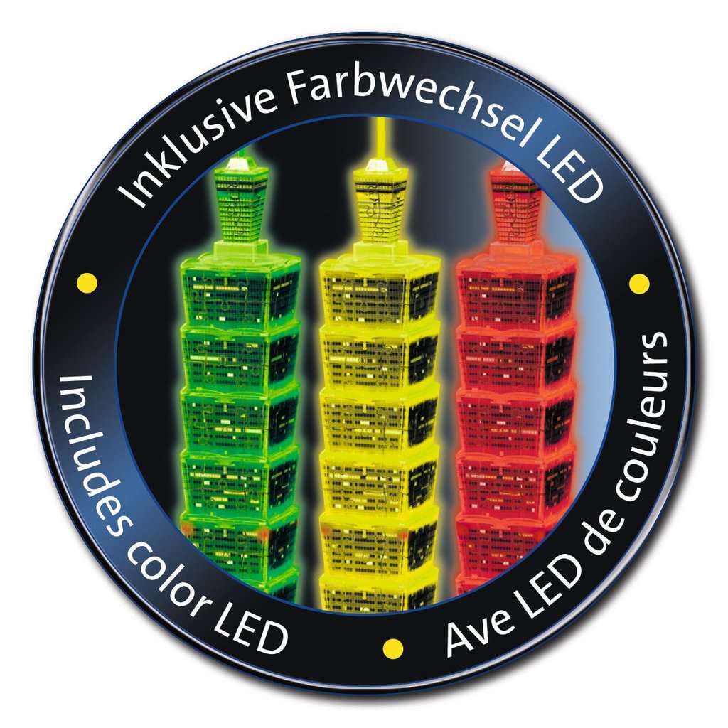 Ravensburger Taipei Night Edition 3D Puzzle, Multicolore, 11149