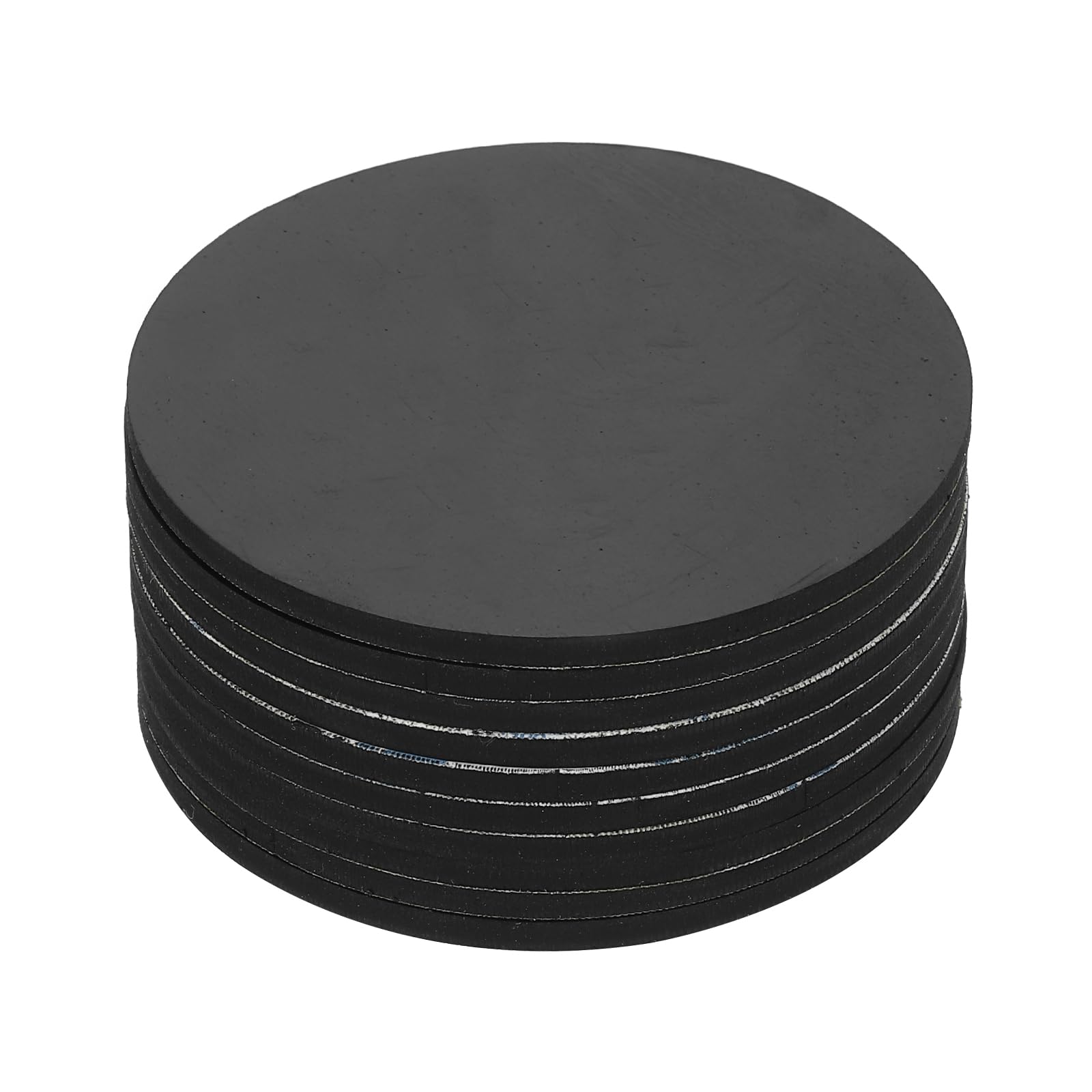 PATIKIL Non Slip Furniture Pads 3-1/8" (80mm x 3mm), 16 Pcs Adhesive Backed Round Rubber Feet Anti-Scratch Rubber Furniture Grippers for Hardwood Floor Electronics Bed Drawers DIY