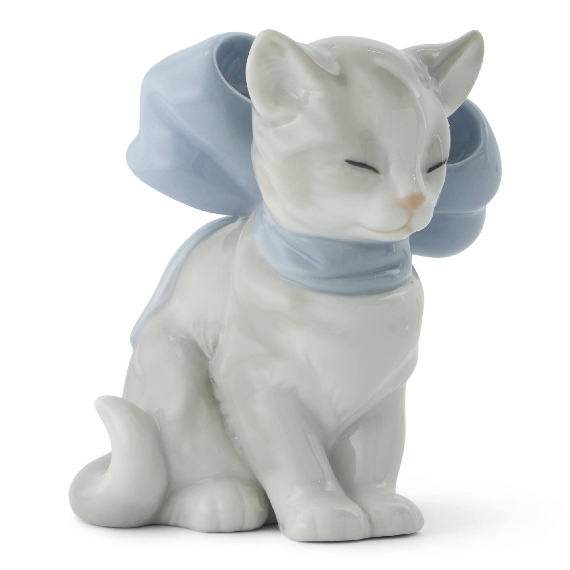 Amazon.co.jp: ナオ Nao リヤドロ 人形 リボンの仔猫 02001348