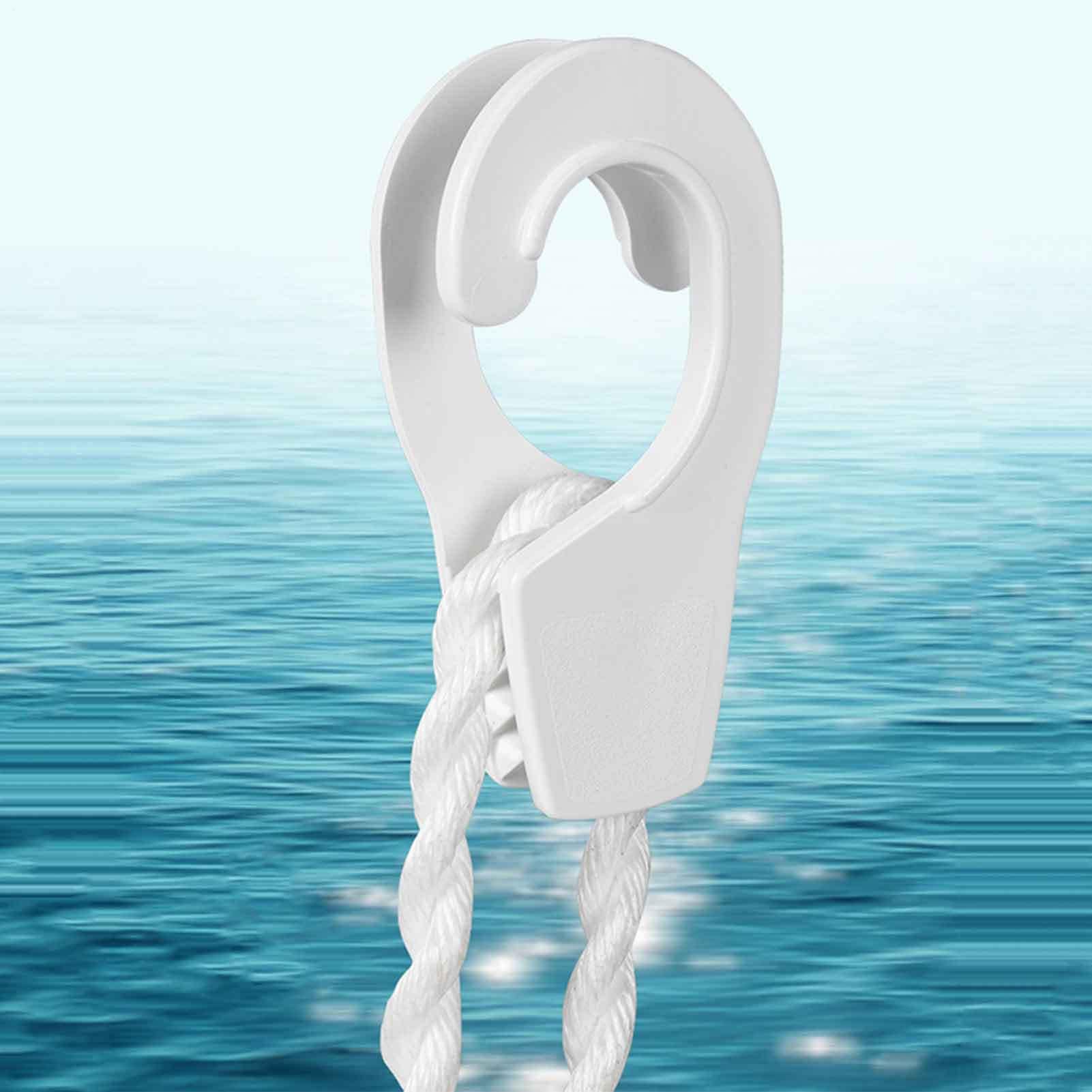 Sujetadores para Burbujas de Barco en Barandilla,Sujetadores De Para Embarcaciones - Conector Rápido Liberable para Muelles Kayaks Inflables Embarcaciones Actividades Acuáticas al Aire Libre