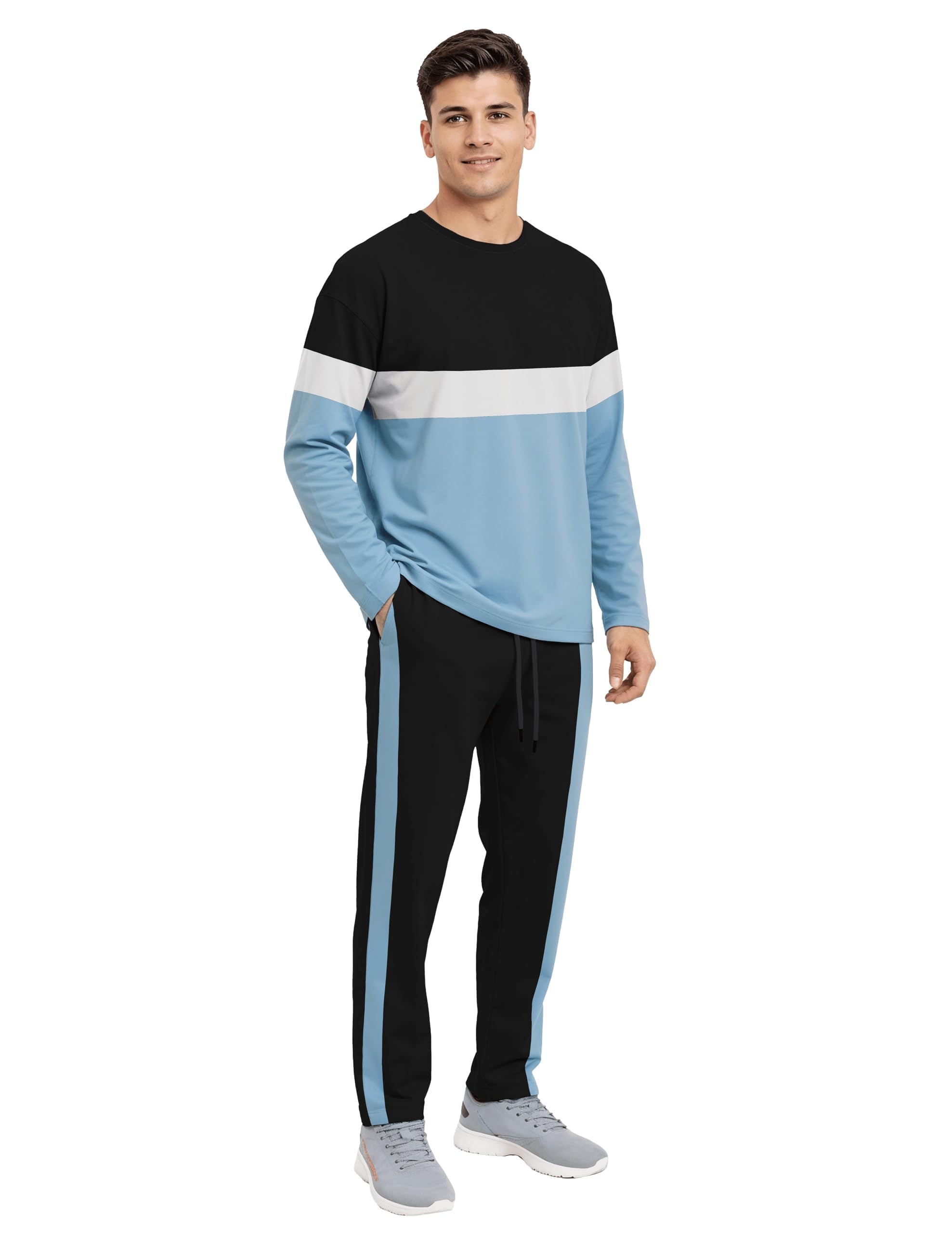 twinny zone Men Co-Ord Set Cotton | Loose Fit Premium Fabric (Set of 2 | 180 GSM | 3TFS+Lower CS1)-picture-10