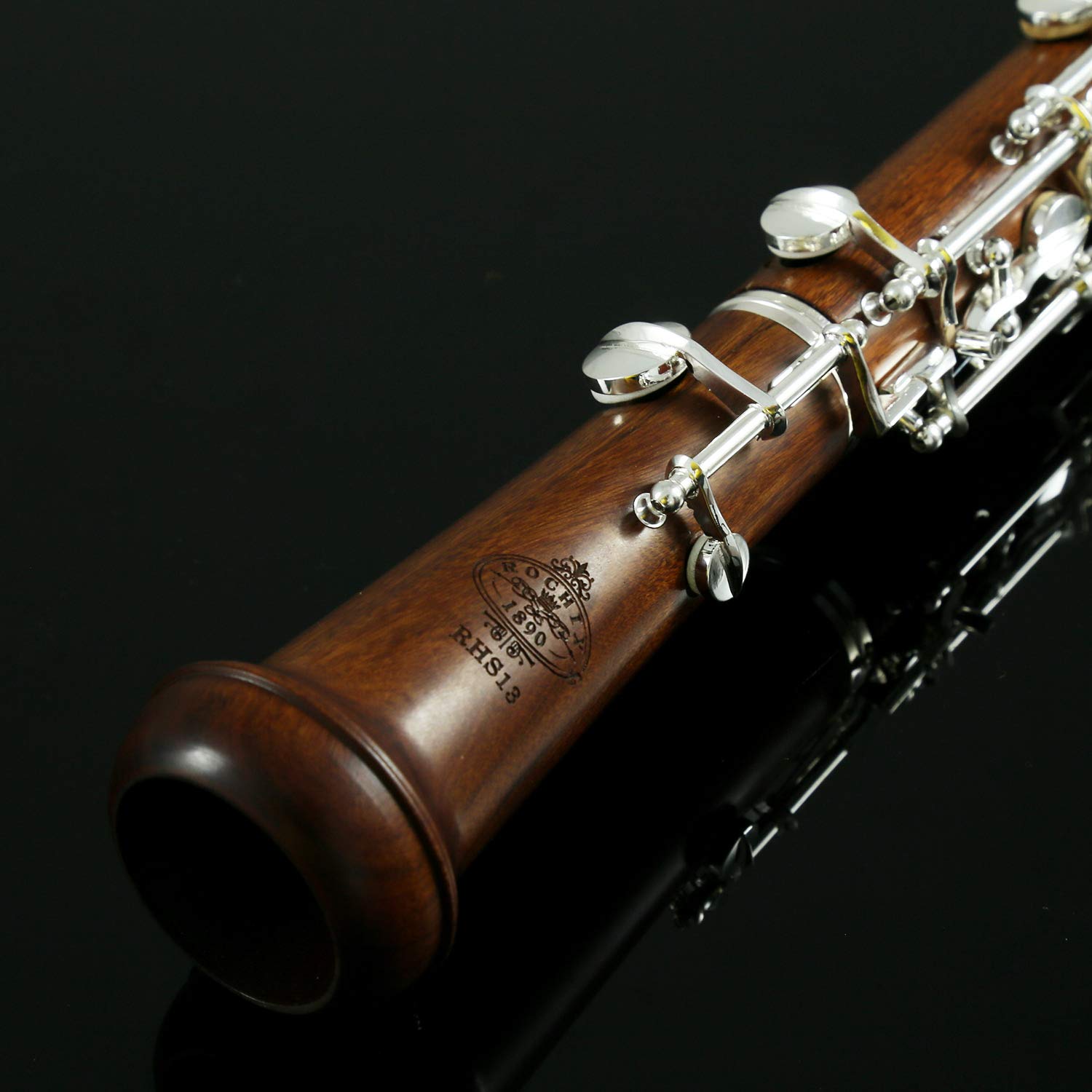 Rochix Oboe RHS13 Redwood Korpus versilbert halbautomatischer C-Ton