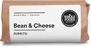 Whole Foods Market Bean & Cheese Burrito, 10.5 oz - Clean Ingredients, No HFCS, Hydrogenated Fats or MSG