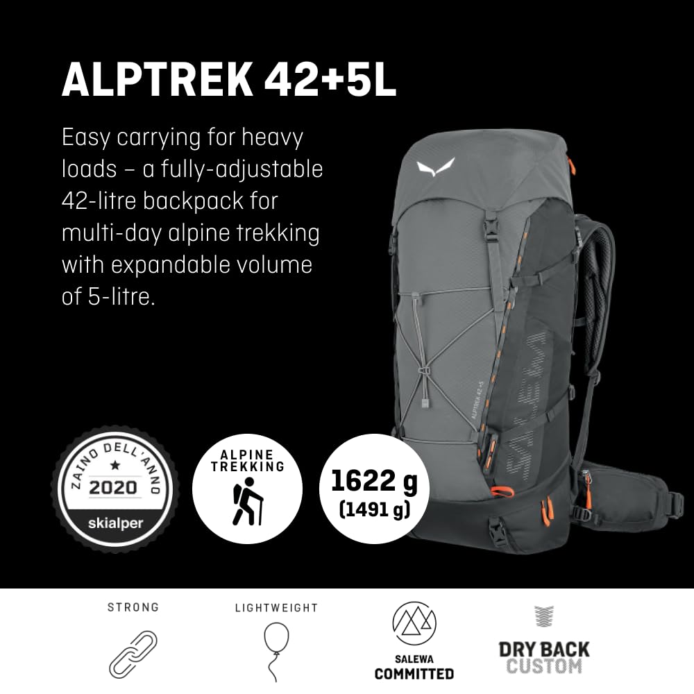 Salewa Unisex Alptrek 42 +5 Bp ALPTREK 42 BP