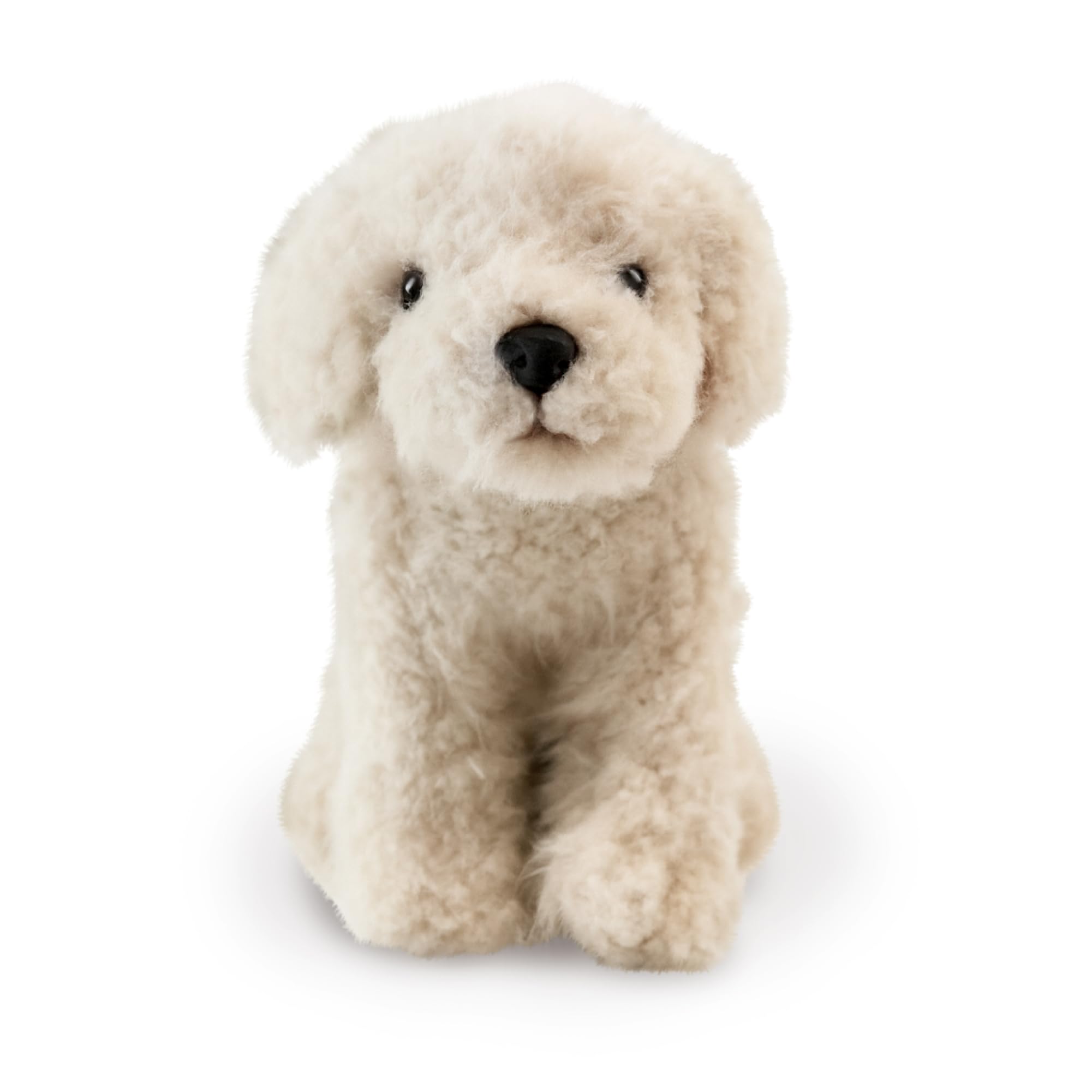 Living NatureLabradoodle, Realistic Soft Cuddly Dog Toy, Naturli Eco-Friendly Plush, 10 Inches