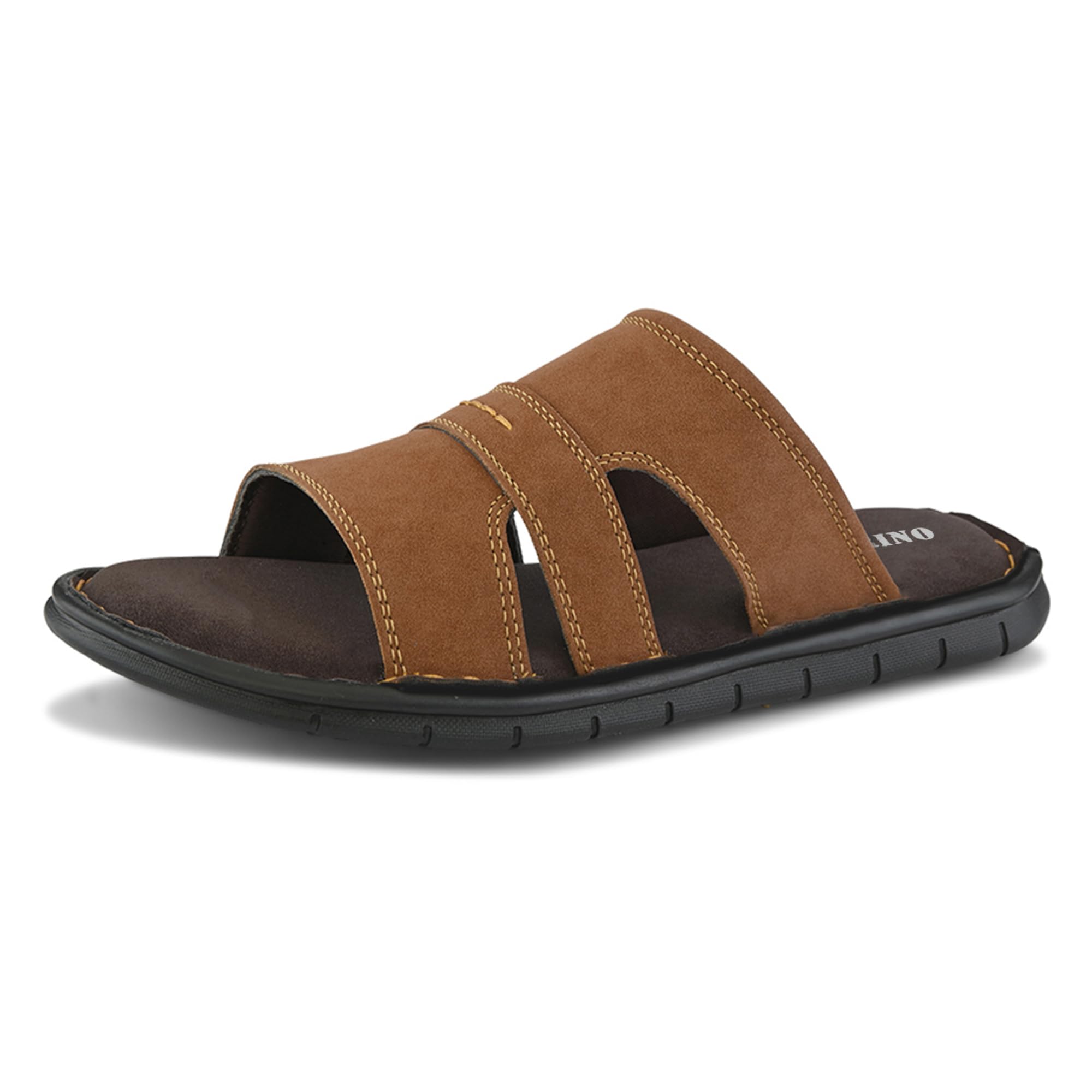 centrino Men's Slide Sandals | Multi-Strap Design with Cushioned Insole | Lightweight Comfortable Casual Footwear for Summer & Office Travel (9581)-picture-31