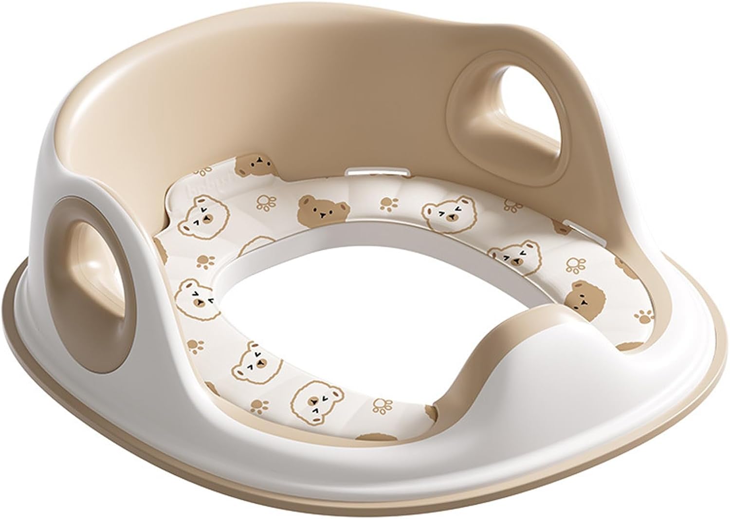 Kids Toilet Seat With Handles Nonslip Base Thickened Edges Design Comfortable For Most Standard Toilets Potty Training Nonslip Baby Potty Seat