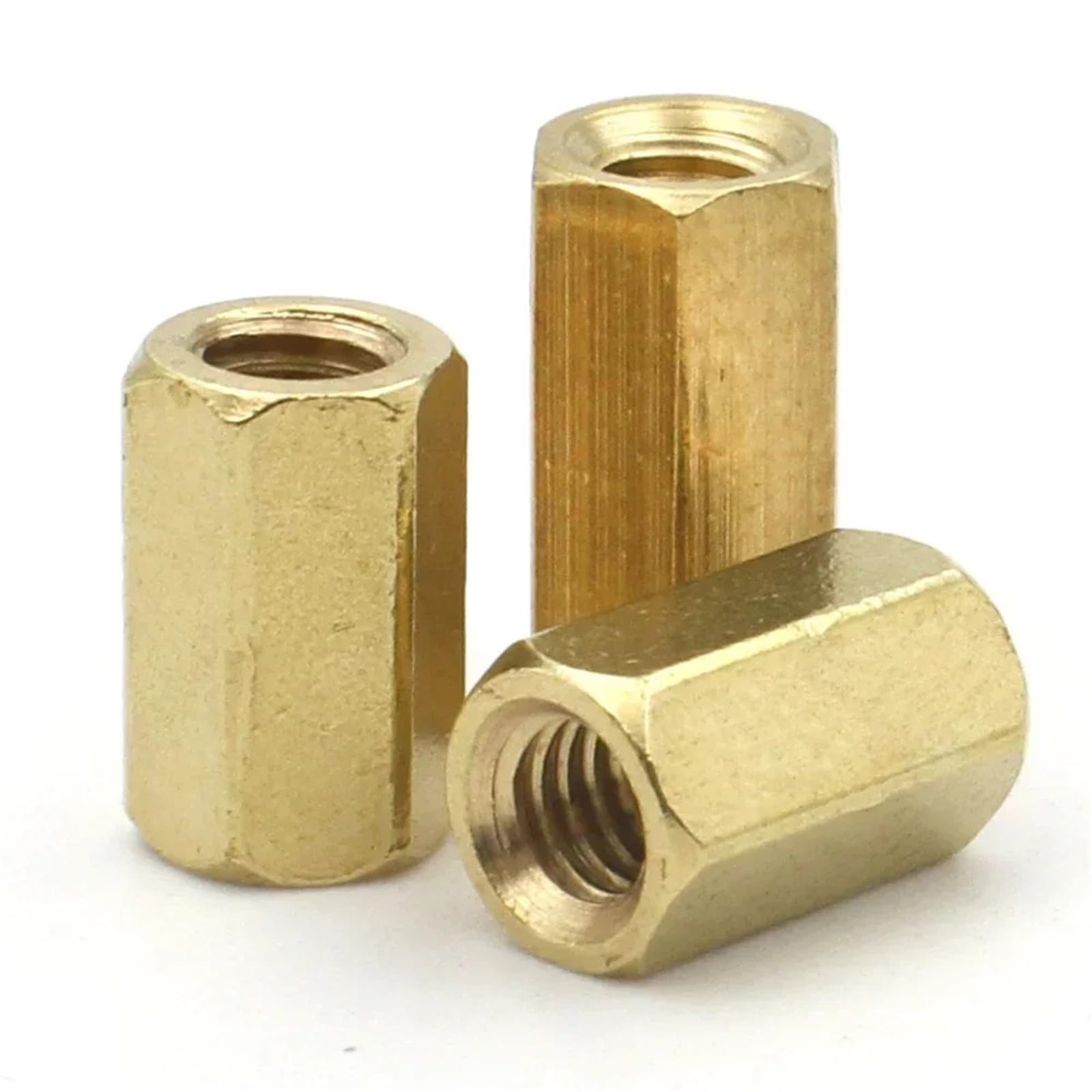 10/20/50 Piezas M2 M2.5 M3 M4 M5 M6 Espaciador Hexagonal de latón Macho a Hembra Espaciador de Perno Hexagonal Pilares Huecos(65mm,M4x20pcs)