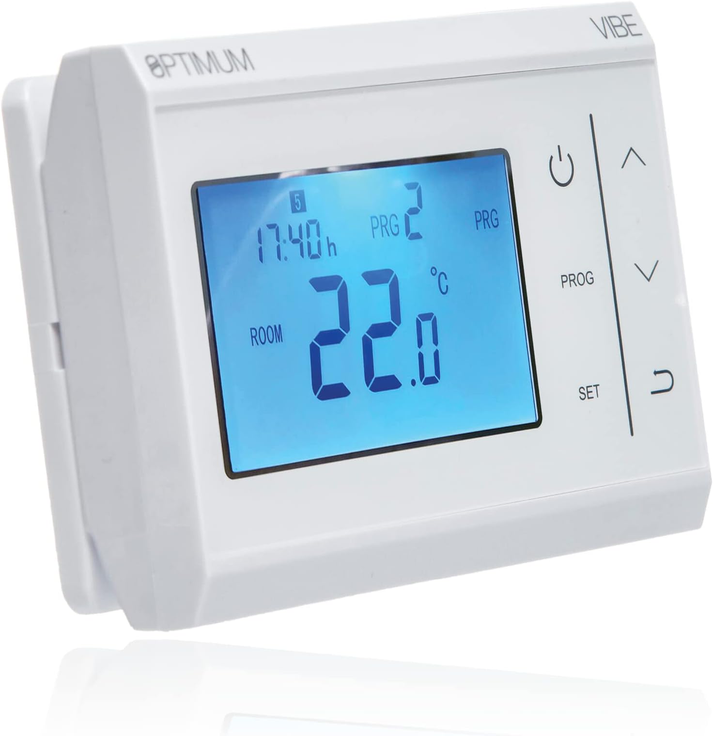 Spares2goOptimum Digital Programmable Thermostat Hard Wired Universal 7 Day Combi Boiler