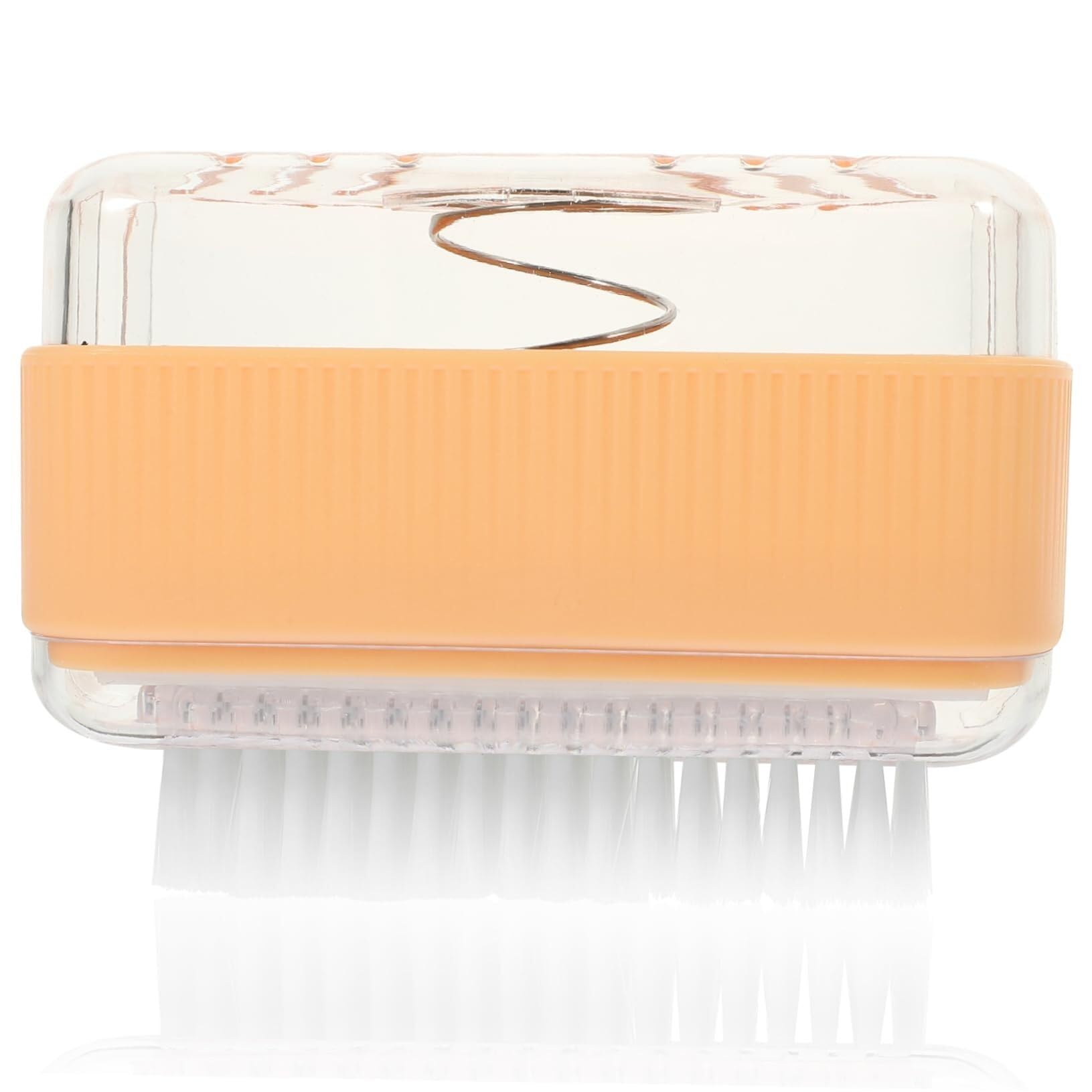 Jabonera for Ducha, jaboneras Caja de Espuma de jabón con Rodillo Multifuncional for lavandería y Materiales Diseño Antideslizante con Soporte for Rodillos (Naranja)(Orange)