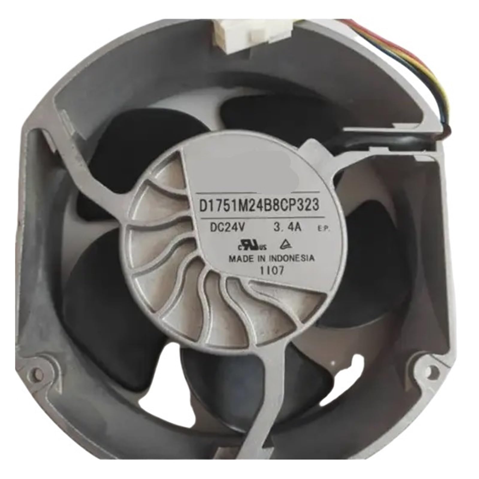 Ventilateur de refroidissement haute performance 24V 3.4W à 4 fils pour armoire électrique