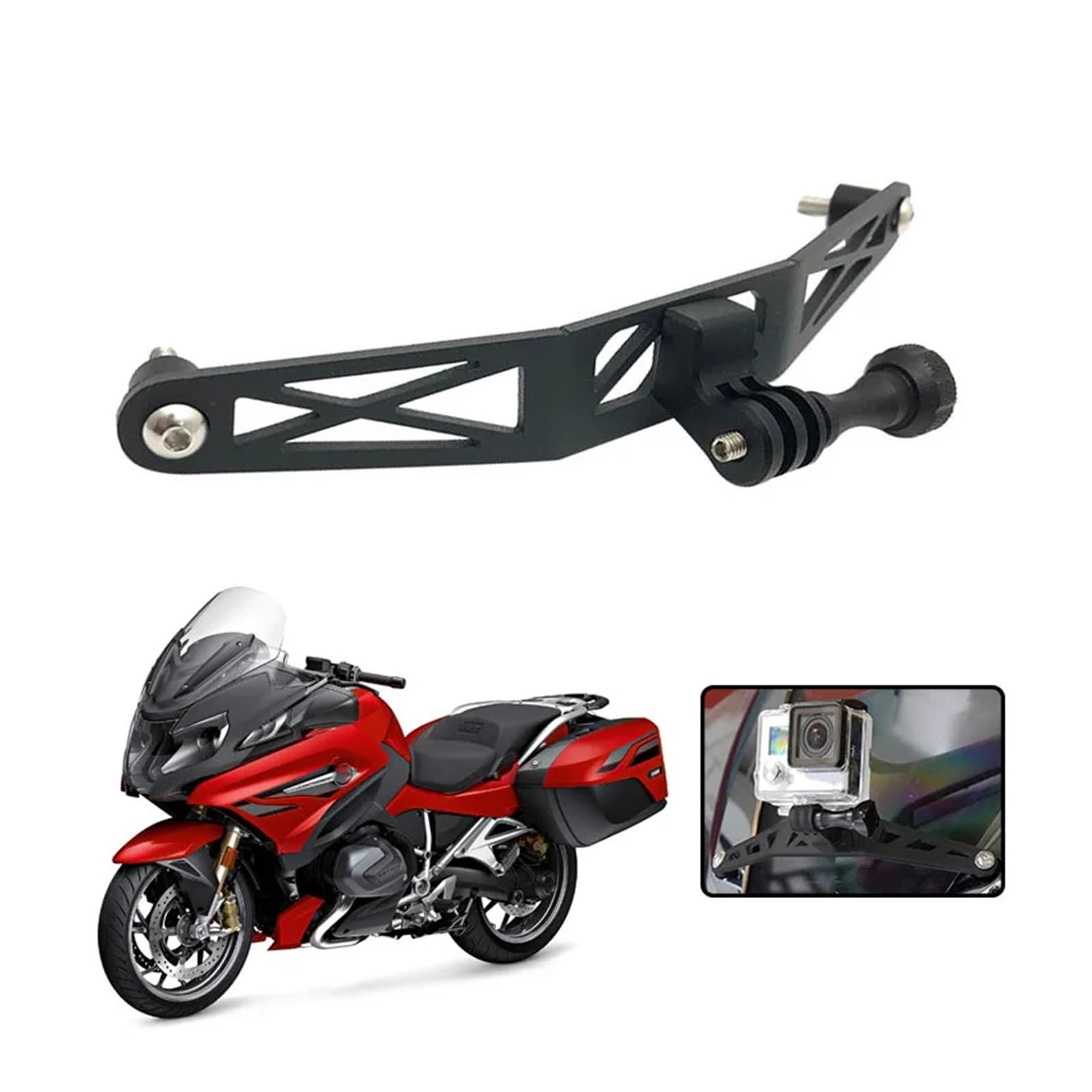 Support Téléphone GPS Moto Pour BMW R 1250 RT 2021-2023 - Fixation Tableau De Bord - Charge Sans Fil Ou USB