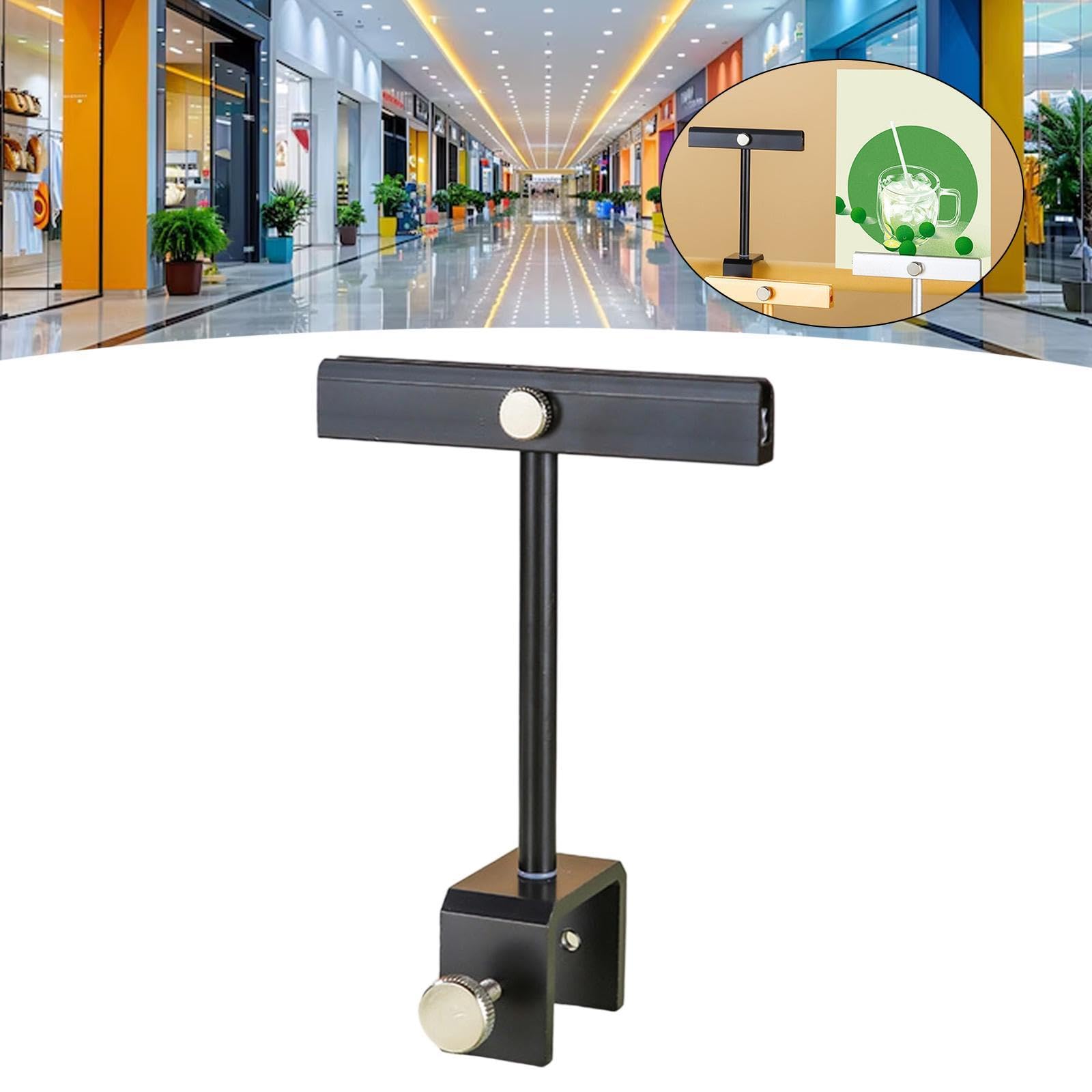 Clip Support Panneau Signalétique 15 Clips De Support Pour Panneaux – Avec Protège-Cartes PVC, Idéal Magasin, Bureau, Exposition