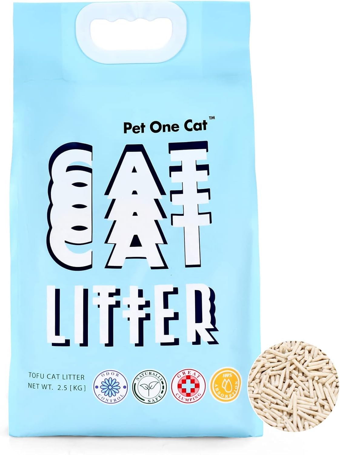 Tofu Cat Litter Natural Cat Litter Pellets Fast Clumping