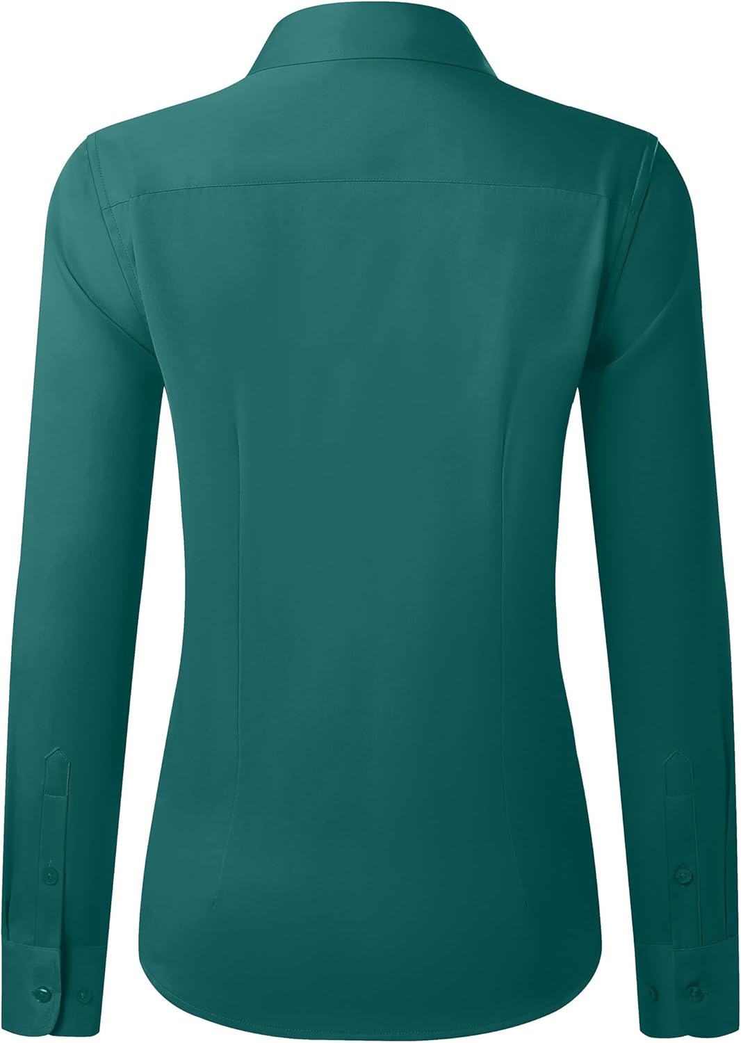 Button Down Shirts for Women Wrinkle Free Dress Shirt Classic Fit Long Sleeve Casual Business Blouse Work - Image 3
