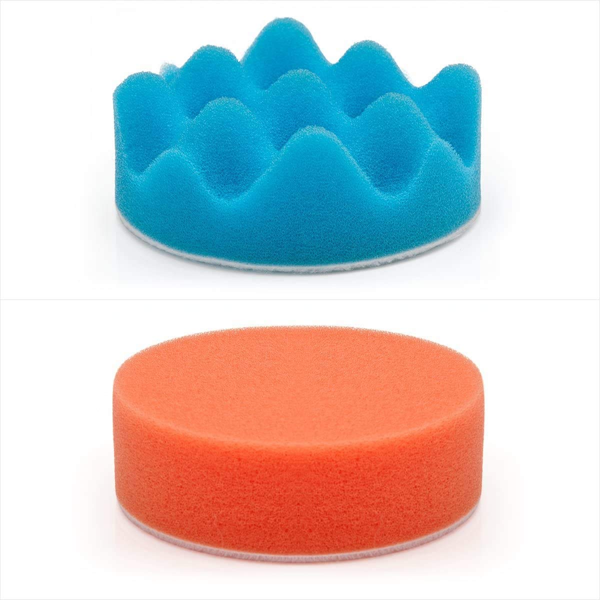 Petutu 3 Inch Buffing And Polishing Pads Kit, 11PCS, Wool And Sponge Pads, Drill Adapter, Suitable For Car Waxing And Polishing, Metal, Plastic, Aluminium, Wood, Glass, Ceramic — Amazon image 8