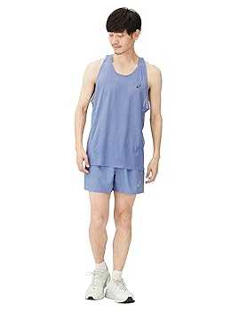 Amazon | [アシックス] ランニングウェア METARUN シングレット