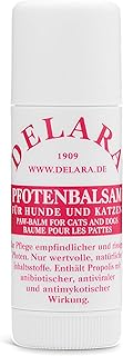 DELARA Pfotenbalsam für Hunde und Katzen, hochwertige Pfotenschutz-Creme in DAB-Qualität als praktischer Stick zur wirksamen Pflege empfindlicher und rissiger Pfoten – Made in Germany product image