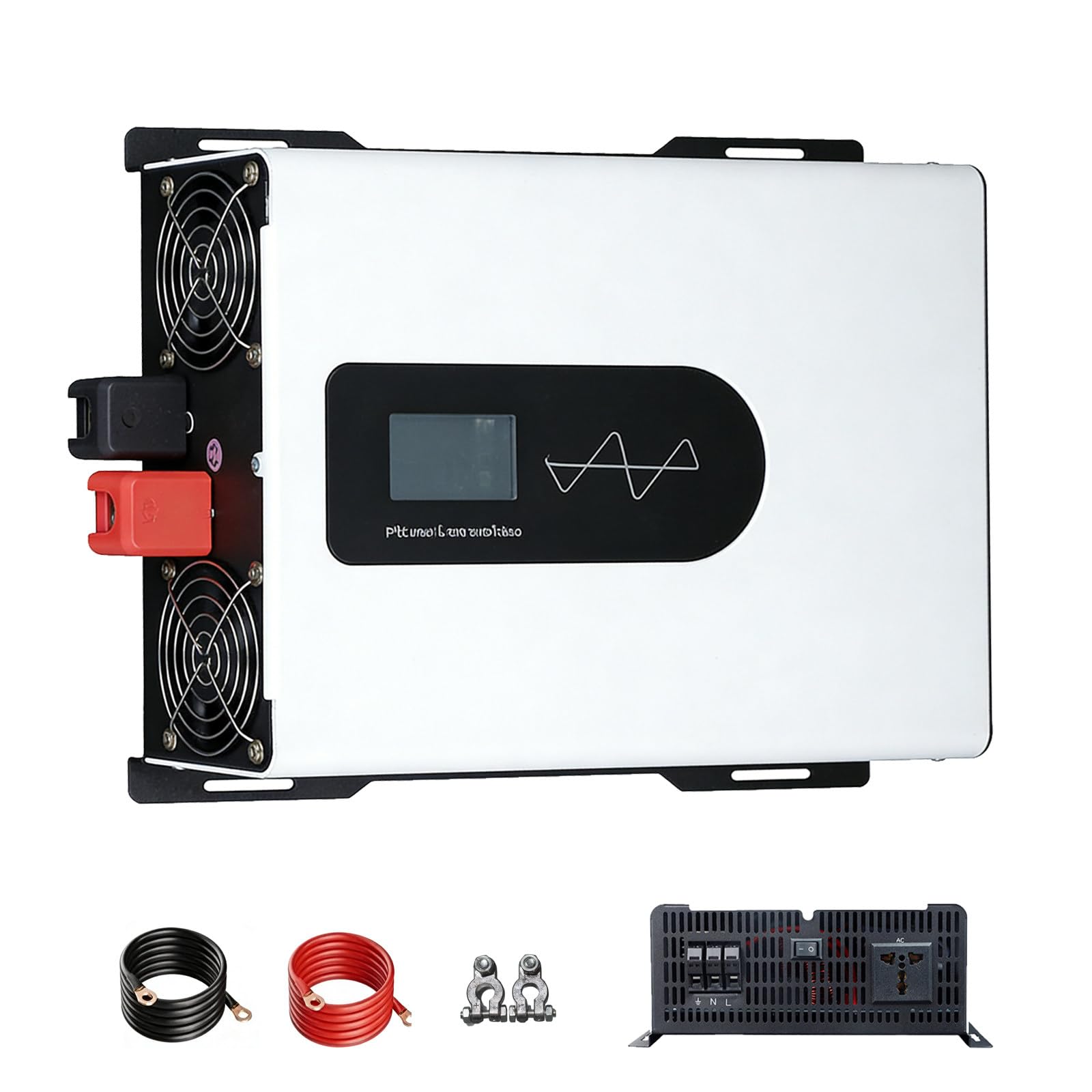 Onduleur 24V 6000W onde pure sinus pour l'autonomie en camping-car et RV