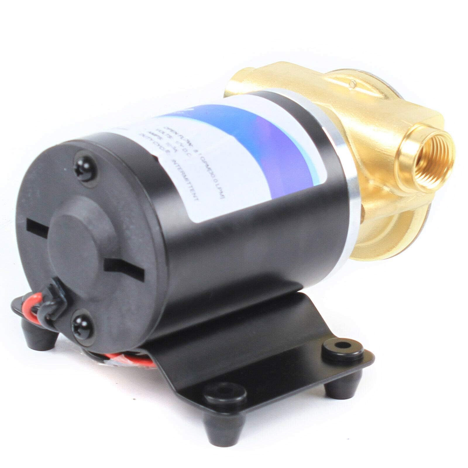 Bomba autocebante de 12 V con flujo 23-30 l/min – Sentina de membrana para lavado de techo, sumergible