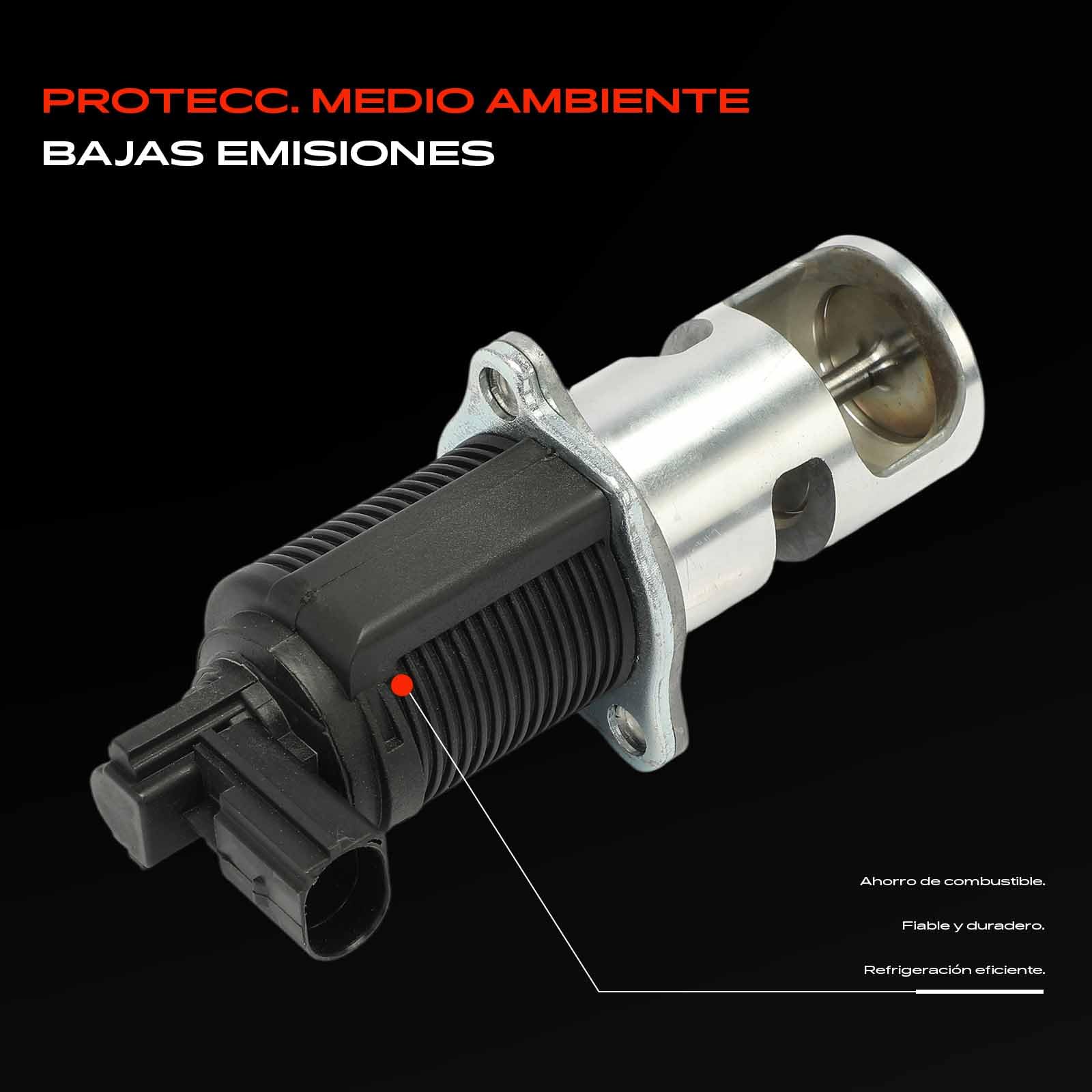 Frankberg Válvula EGR Diesel Compatible con S.a.n.d.e.r.o II 1.5L Kangoo KC0/1 1.5L Logan MCV KS 1.5L Clio III BR0/1 CR0/1 1.5L S.a.n.d.e.r.o 1.5L Replace# 14710BN701