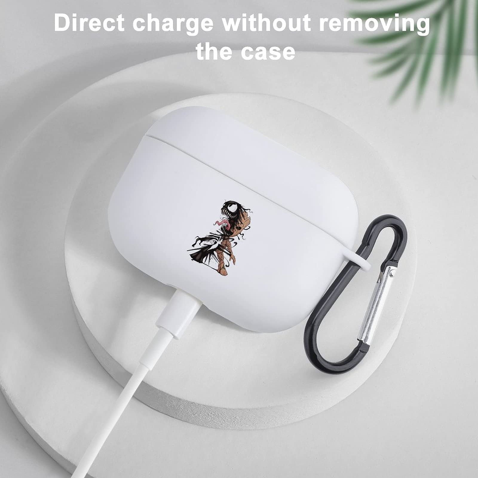 Amazon | AirPodsProケース AirPodsProカバー Venom ヴェノム AirPods