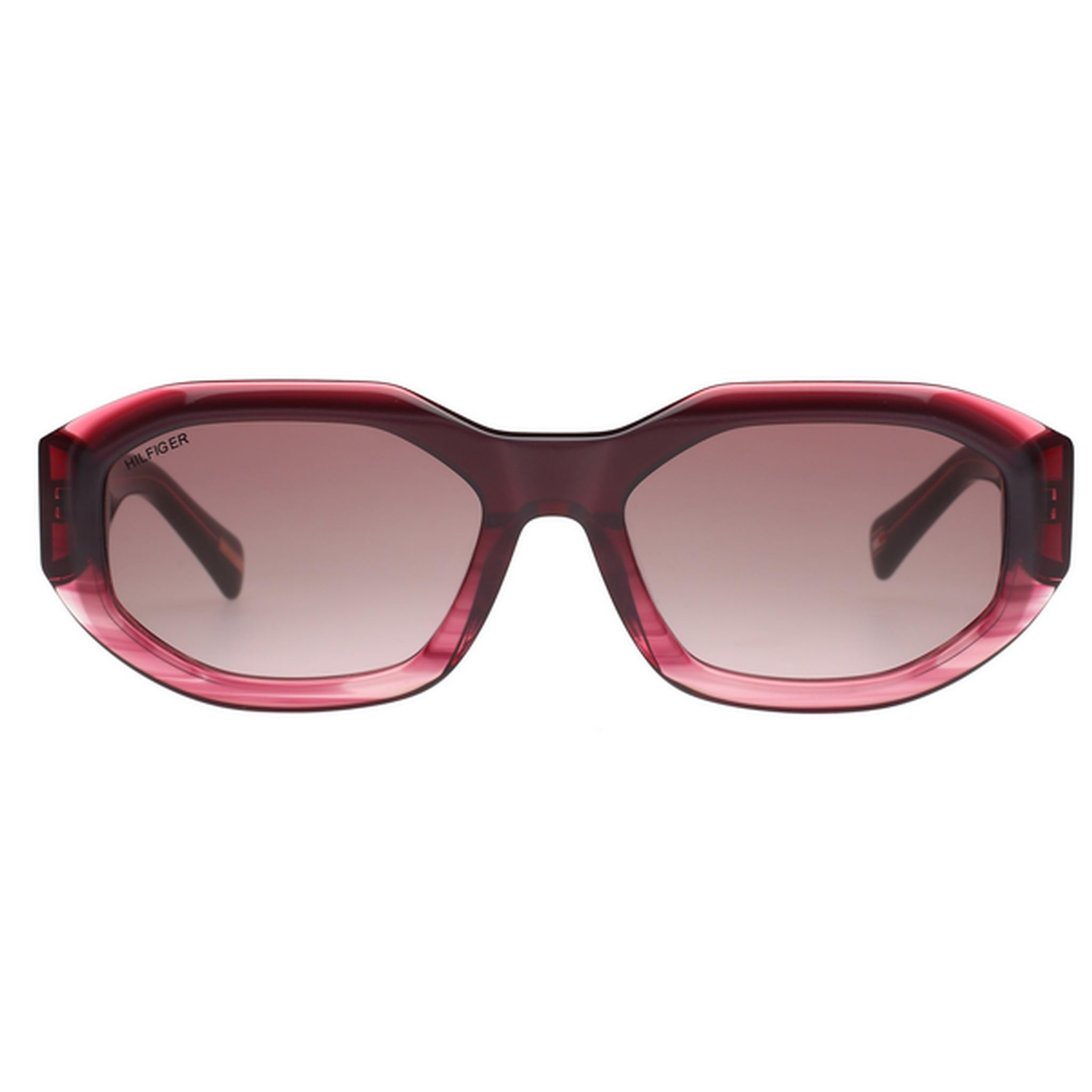 tommy hilfiger Hexagon 100% UV Protection Gradient Pink Sunglasses For Women - TH 7205 C5 S-picture-48