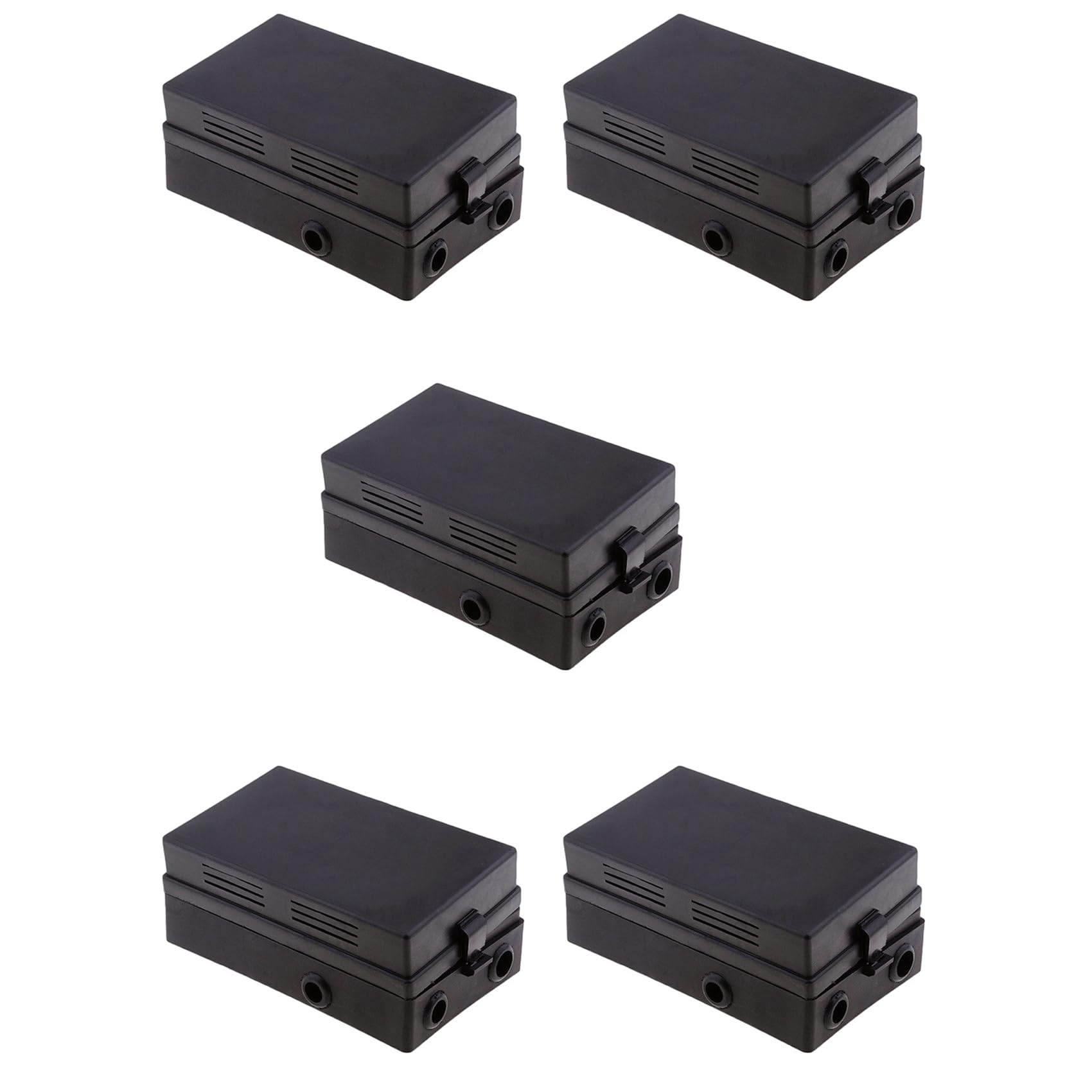 Jnchdghwa Black 5X Car Blade Fuse Holder Relay Socket Box 18 Way Blade Fuse Holder Car Automotive Insurance For Automotive Marine