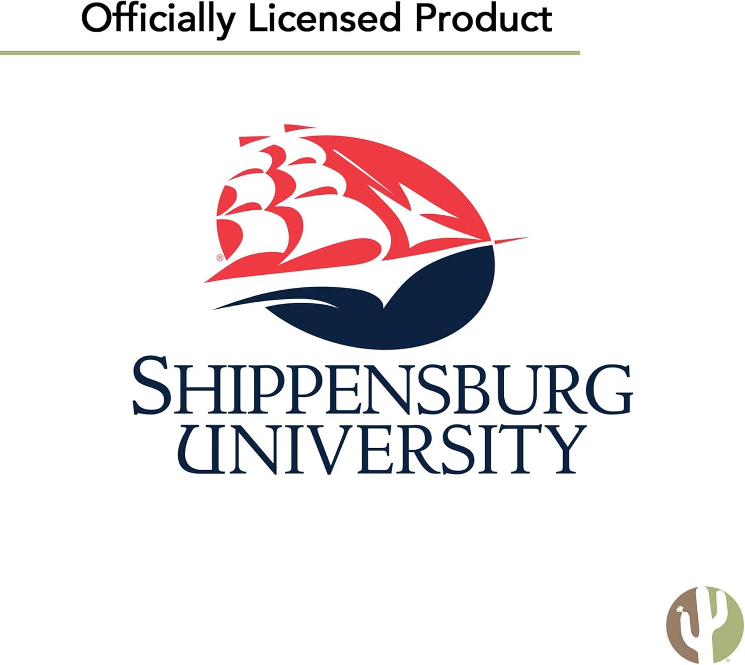 Desert Cactus Shippensburg University SU Flag - 3 x 5 Feet Raiders Banner, Indoor/Outdoor Durable Fabric, 100% Polyester Design (Style 2)