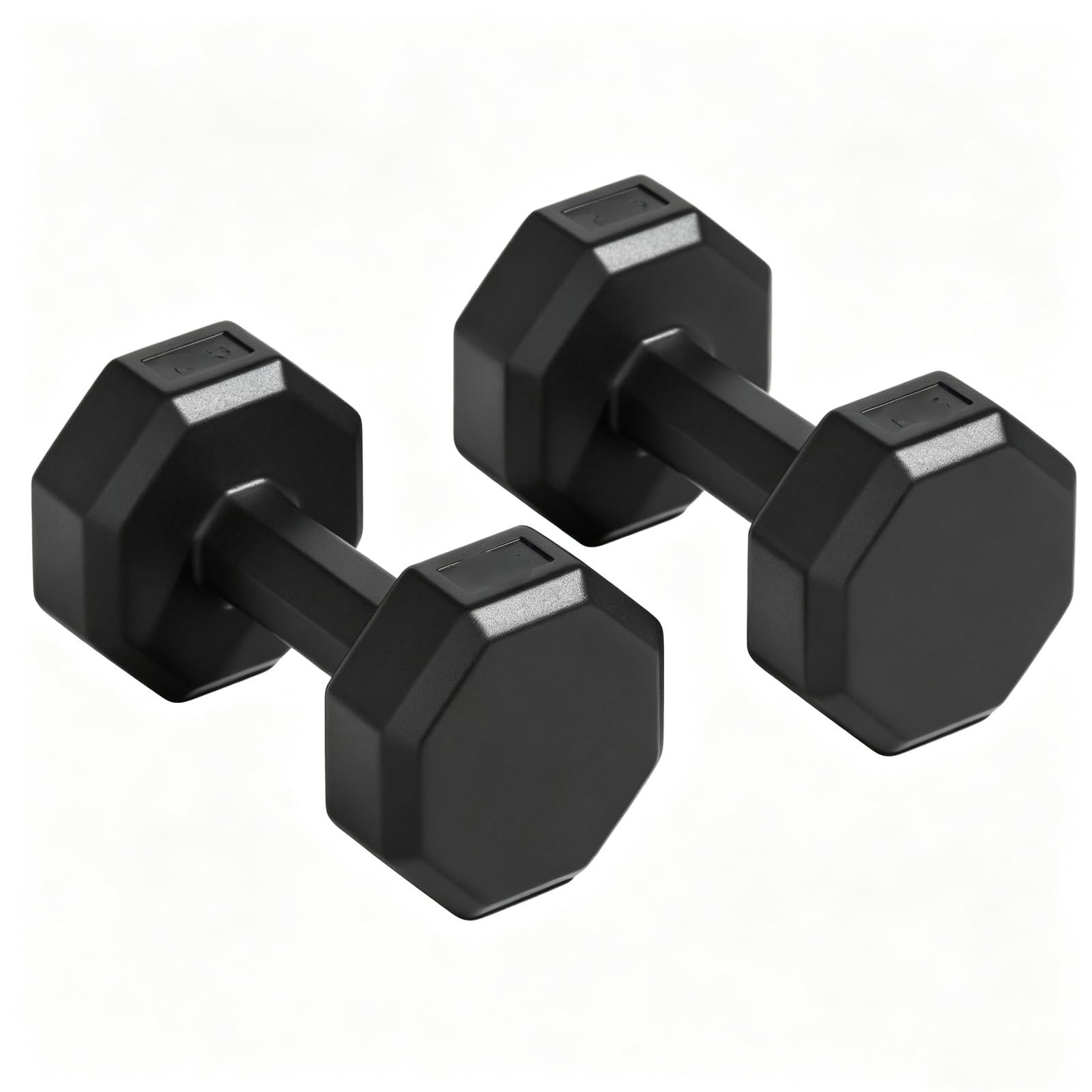 Mancuernas Octogonales PVC, Pesas de Gimnasio Doméstico