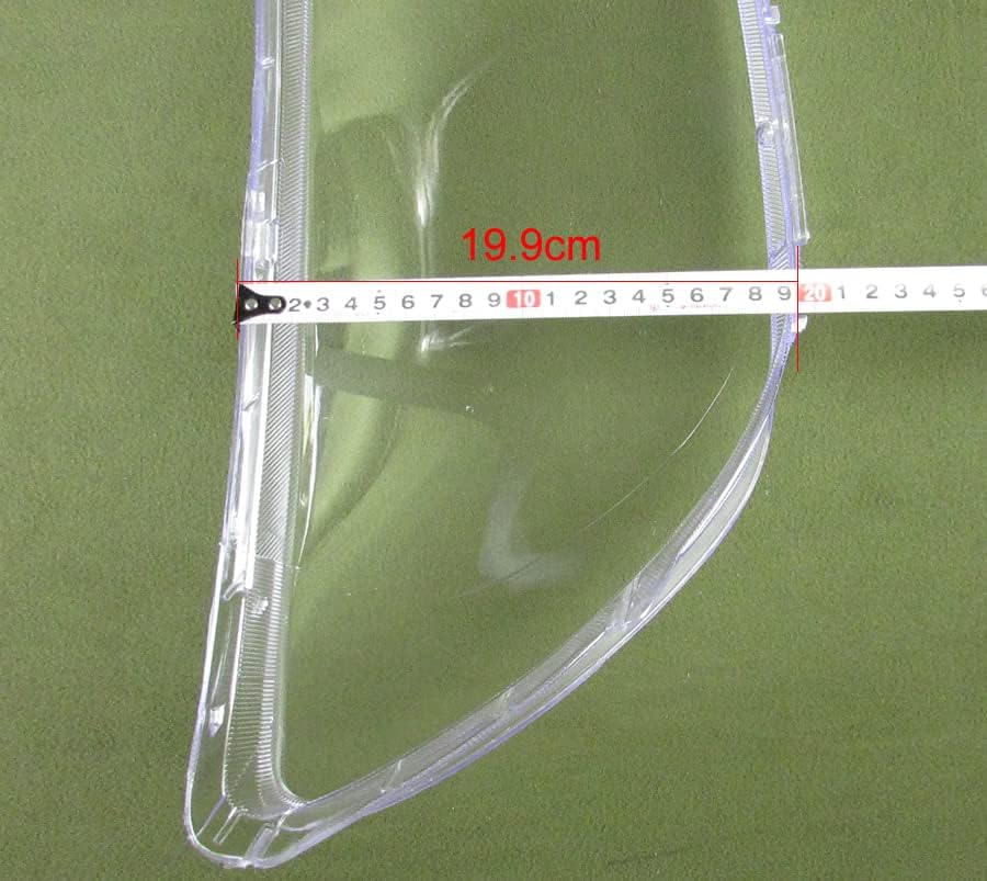 Miniatura 6 de Faros delanteros de coche cubierta transparente pantalla faro Shell, para Kia Cerato 2008 2009 2010 2011 2012