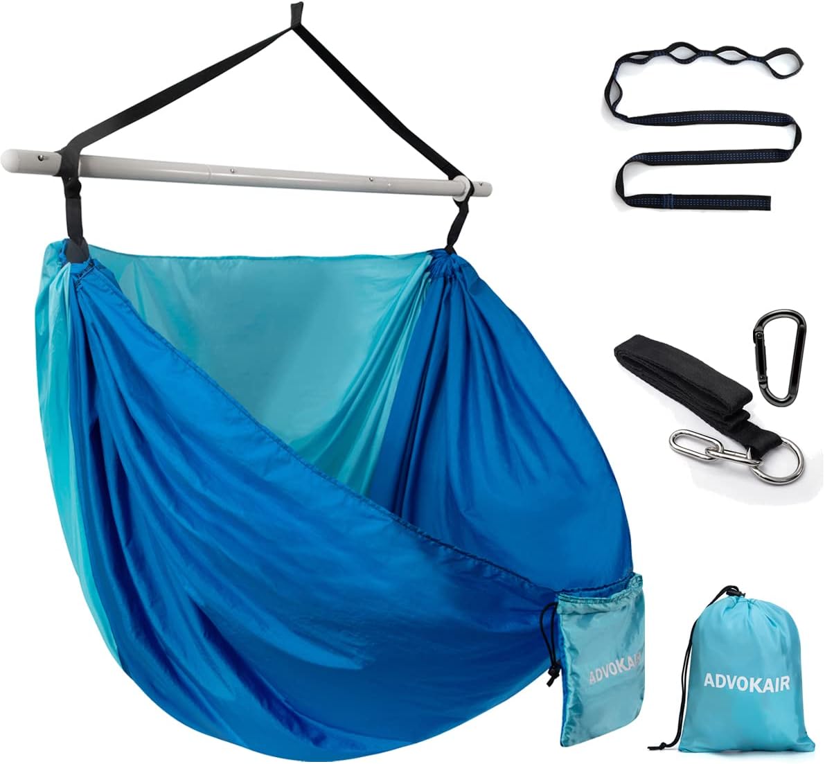 ADVOKAIR Hammock Chair Swing,Max 500Lbs,Portable Camping