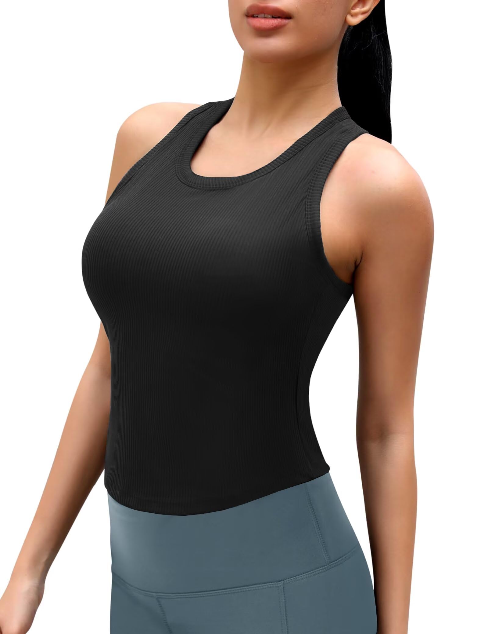 UBCUTE Ribbed Racerback