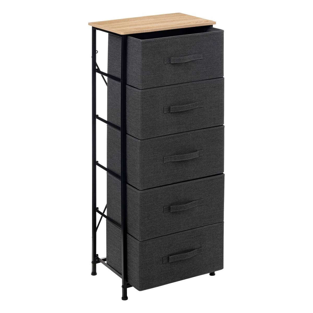 Sencys XL hoge kast grijs donker grijs