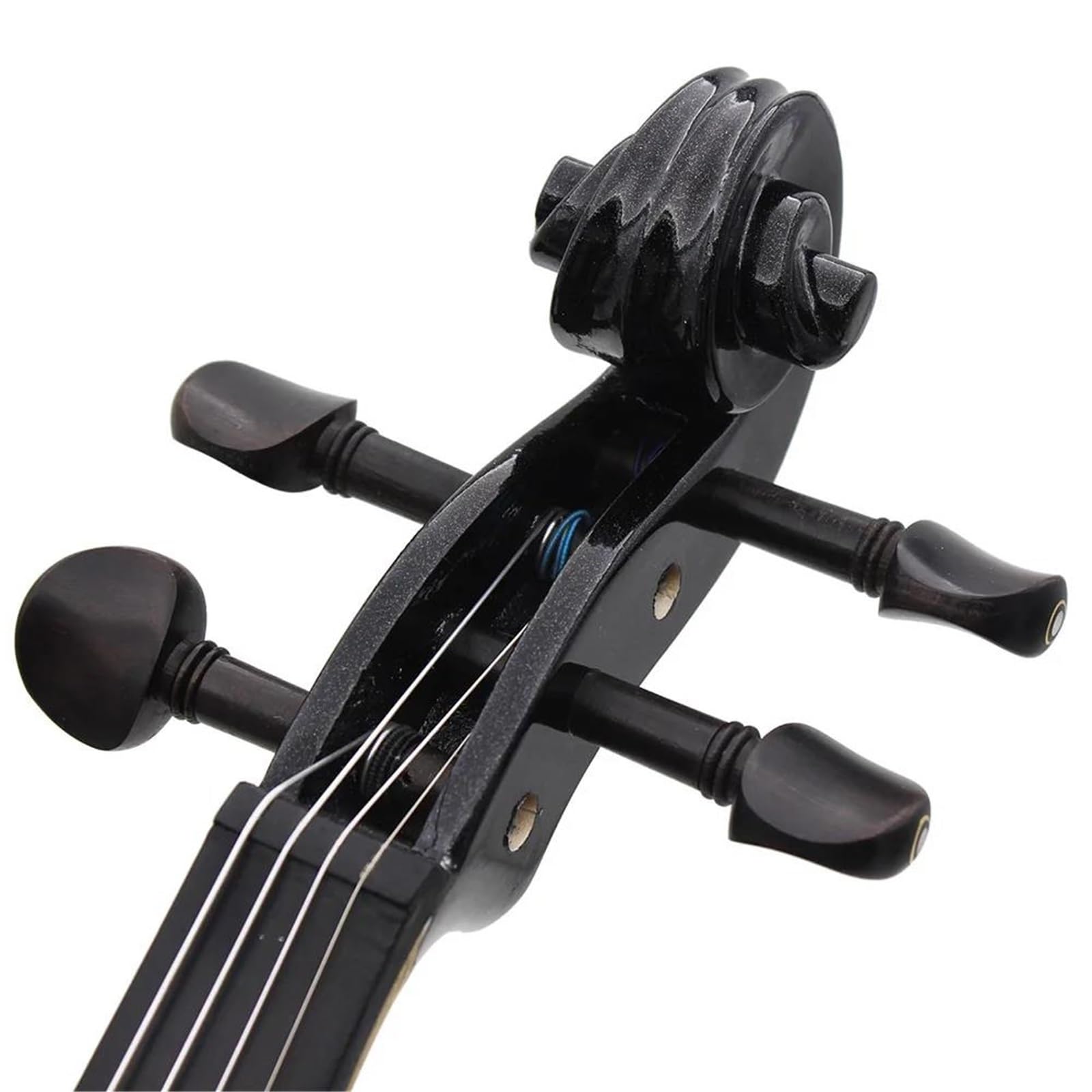 Violino 4/4 Violino Elettrico Elettro Strumento A Corde Di Violino Silenzioso Con Custodia Cavo Audio Cuffie Parti E Accessori Per Violino