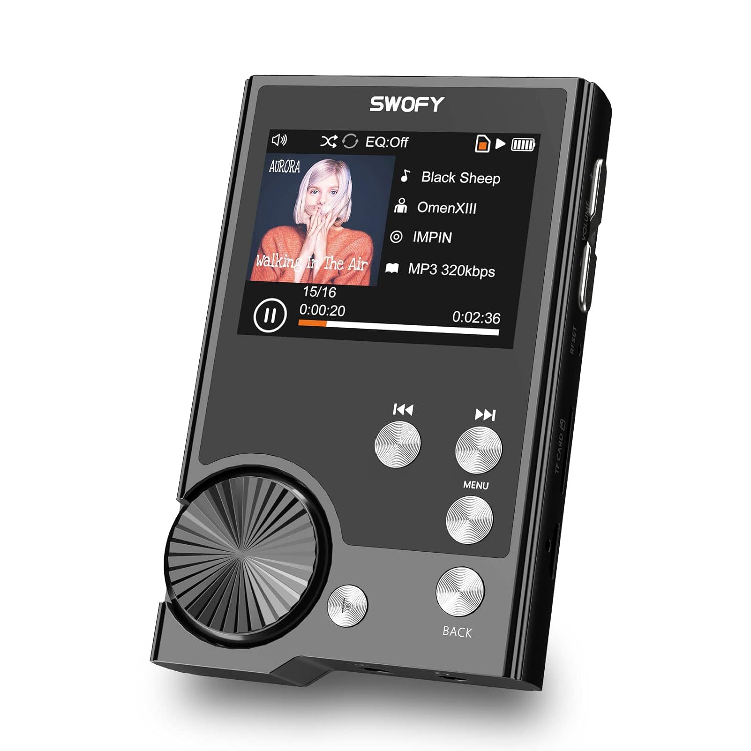 Swofy HiFi MP3 Player Digital Audio Player Lossless DSD High Resolution