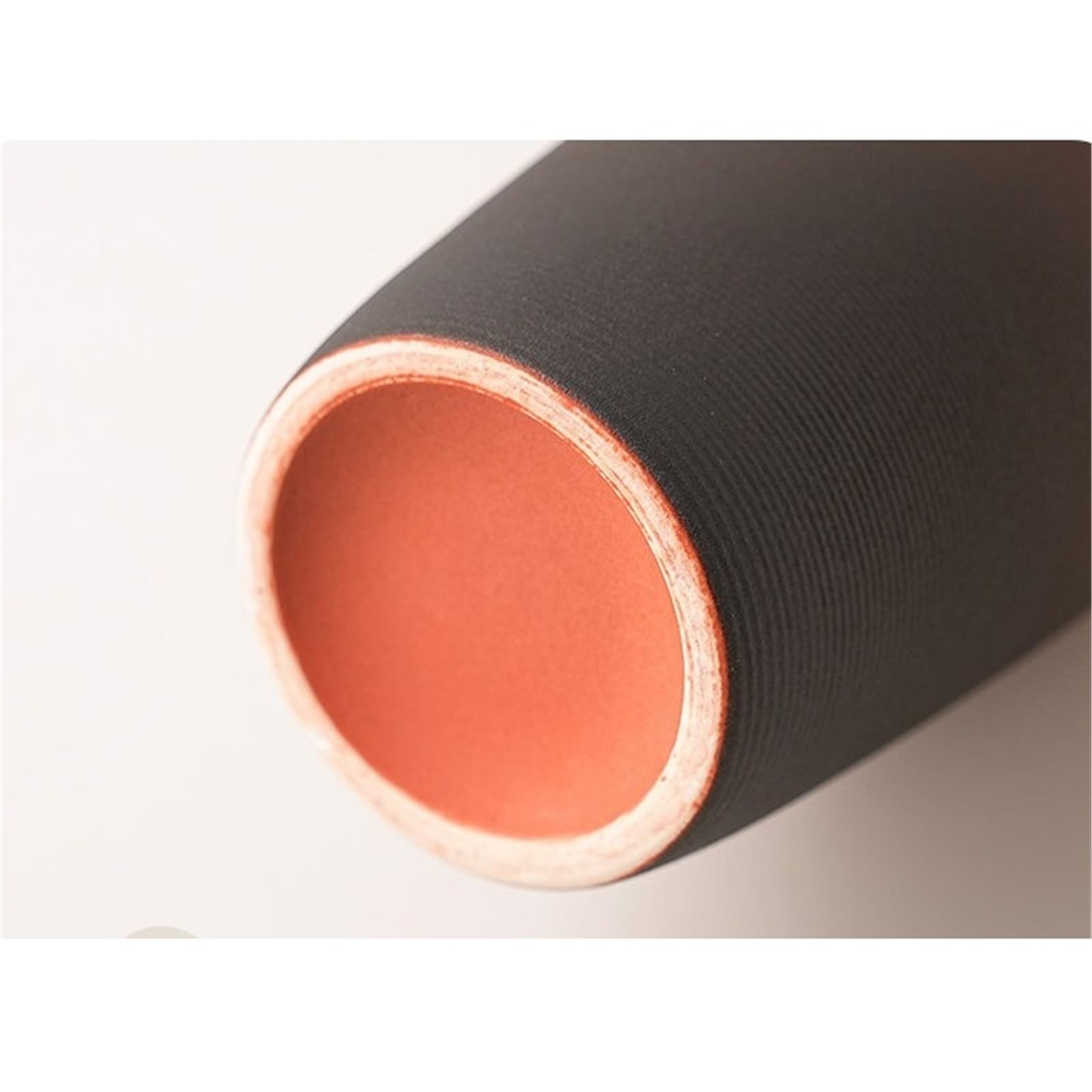 Vase en céramique rouge brûlé ombré à long cou Décoration d'intérieur | Vases abstraits de décoration de sol for la maison(Petit)