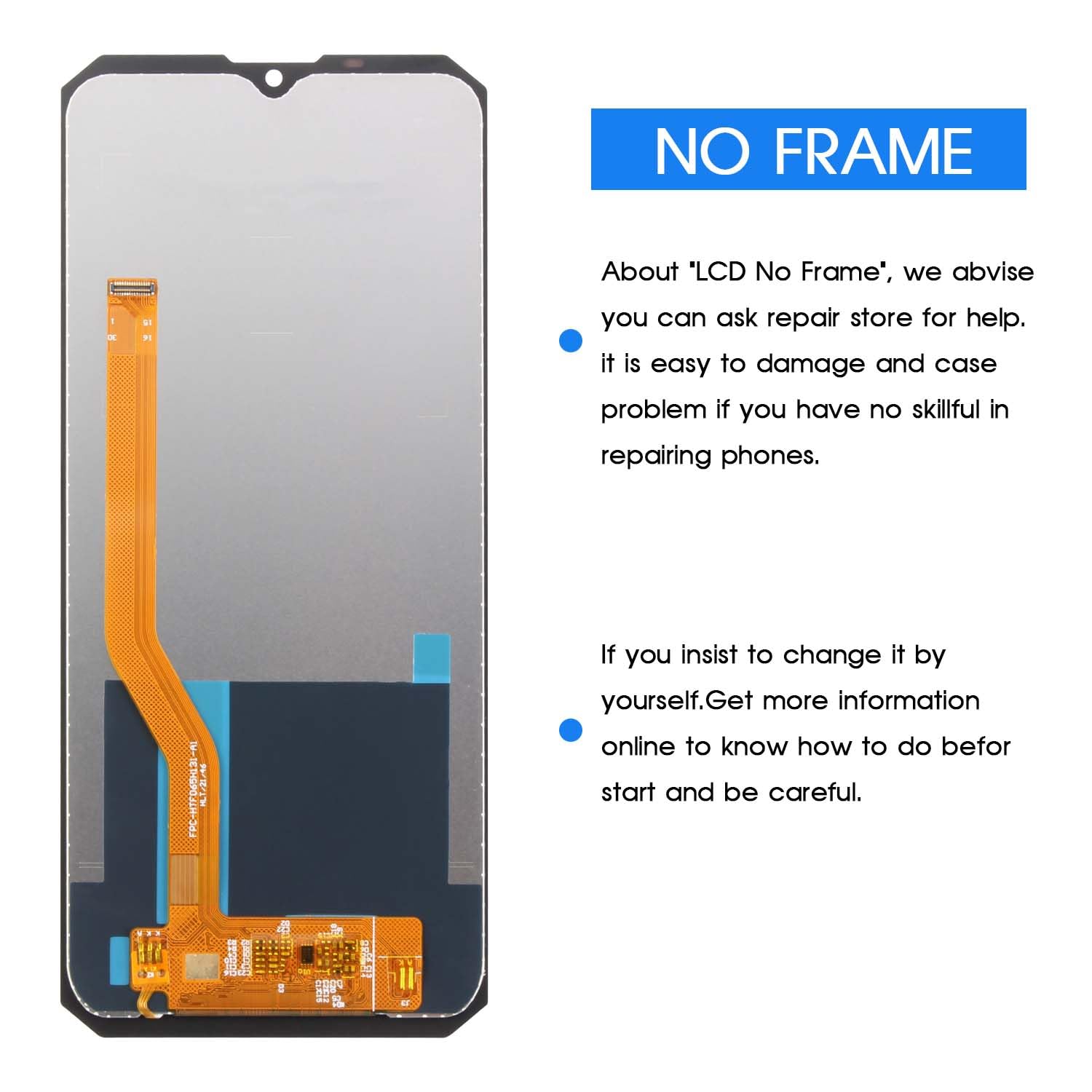 LCD Display Per Oukitel WP5 / WP5 Pro, Schermo LCD Per Oukitel WP5