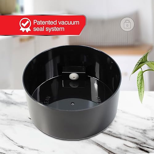 Miniatura 33 de COFFEEVAC 1LB – Recipiente hermético patentado | Recipiente de vacío multiusos que funciona como contenedores a prueba de olores para café molido y