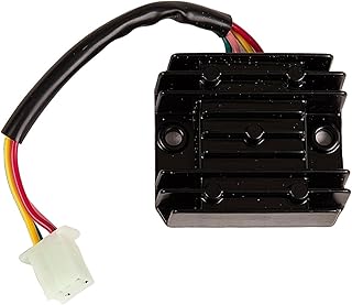 HaIlm Motorcycle Voltage Regulator For GY6 CG CB 150cc 200cc 250cc Motorcycle 12V 4 Wires Voltage Regulator Rectifier
