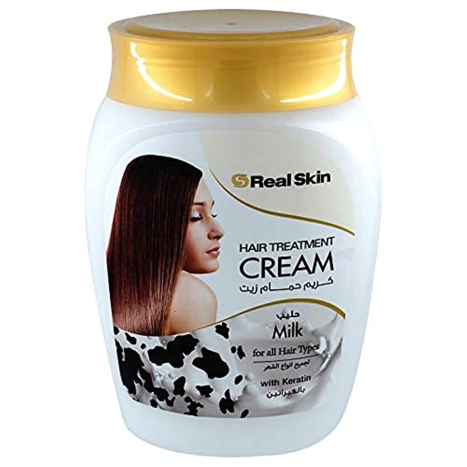 Real Skin Milk Hair Treatment Cream - 1000ml