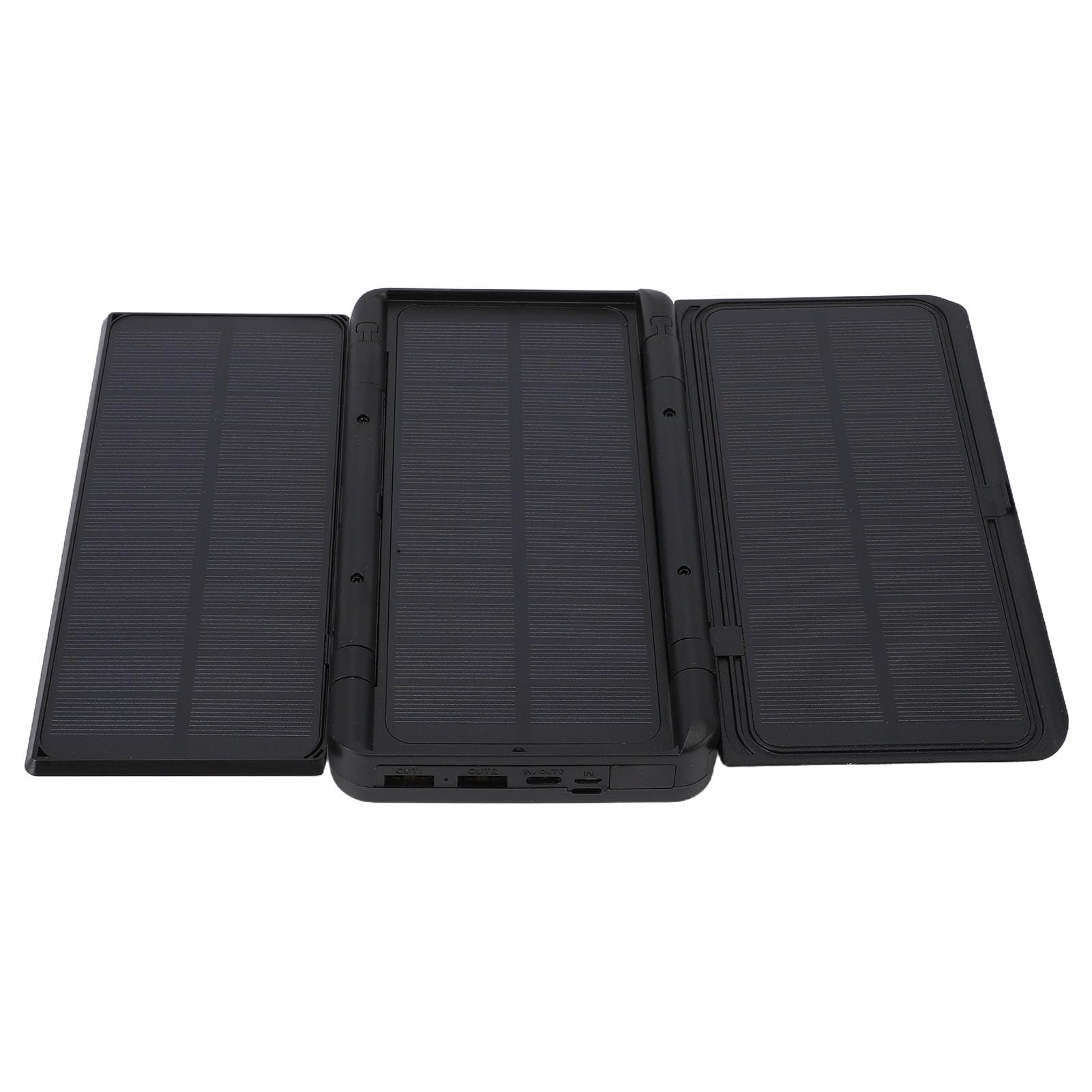 Power Bank Solare Da 10000 Mah, Ups Con 3 Pannelli Solari Pieghevoli E Luce Sos, Caricabatterie Portatile Di Emergenza Con Ingresso Usb C E Uscita Pd20W A Ricarica Rapida.